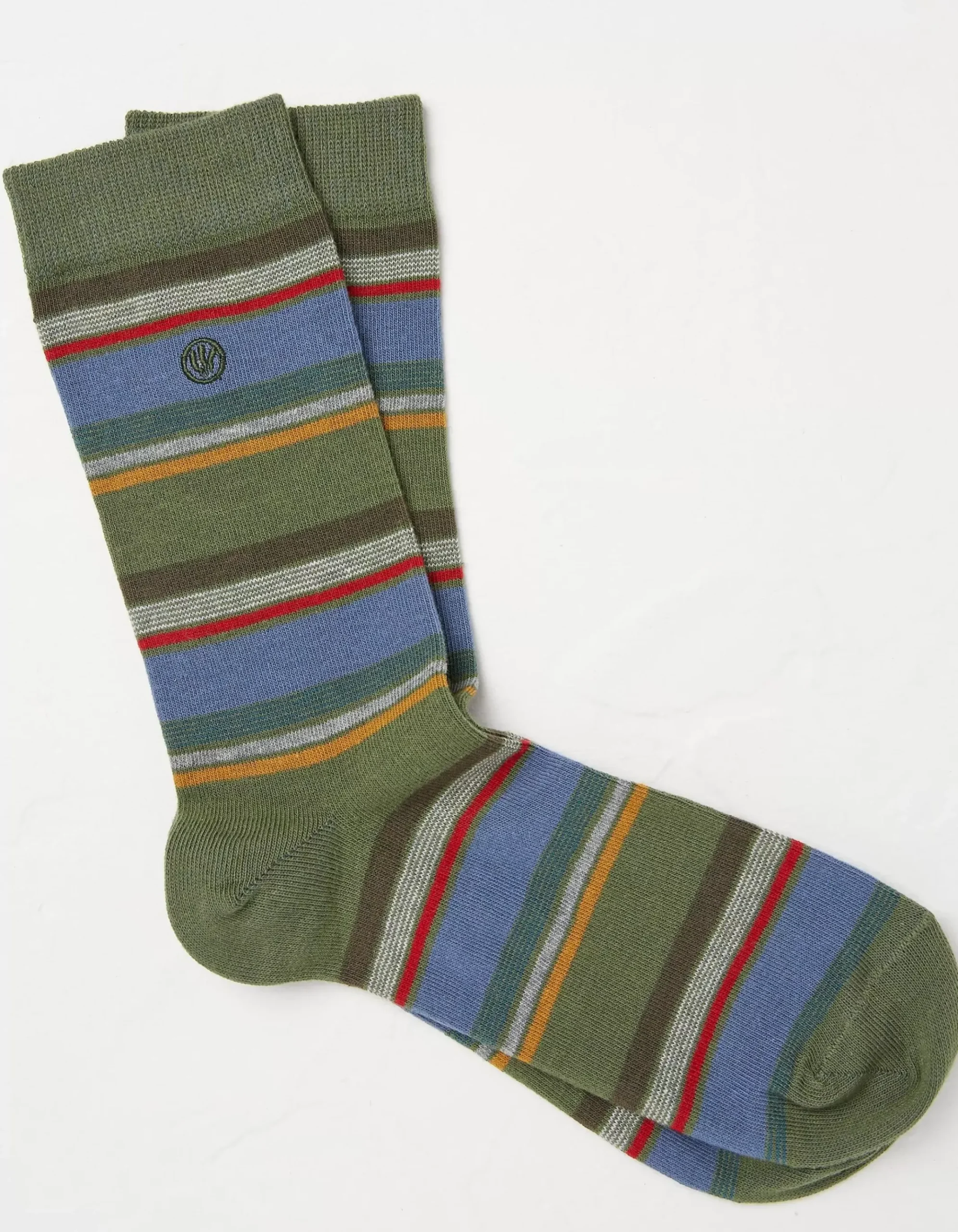 1 Pack Christian Multi Stripe Socks
