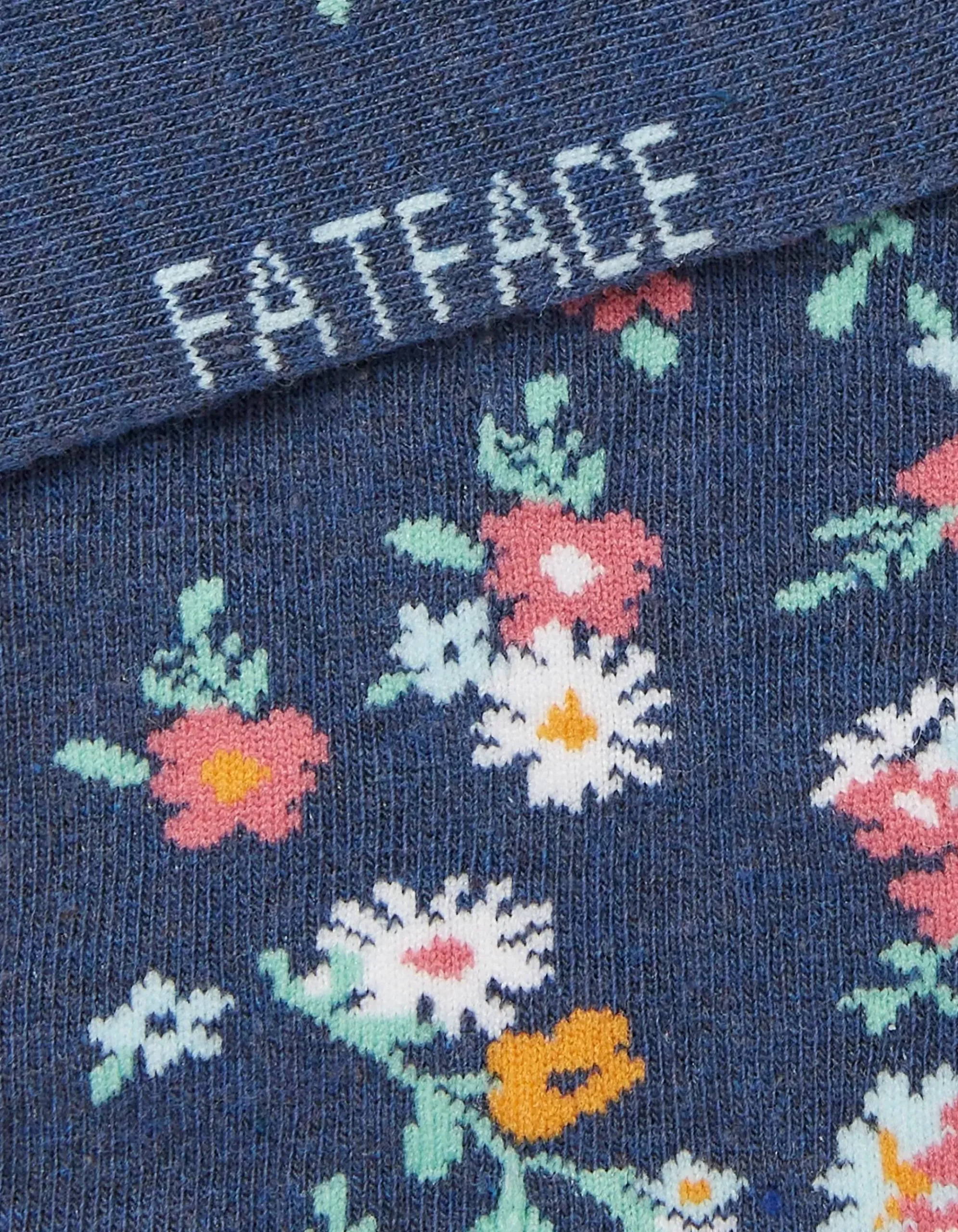 1 Pack Pop Floral Trainer Socks