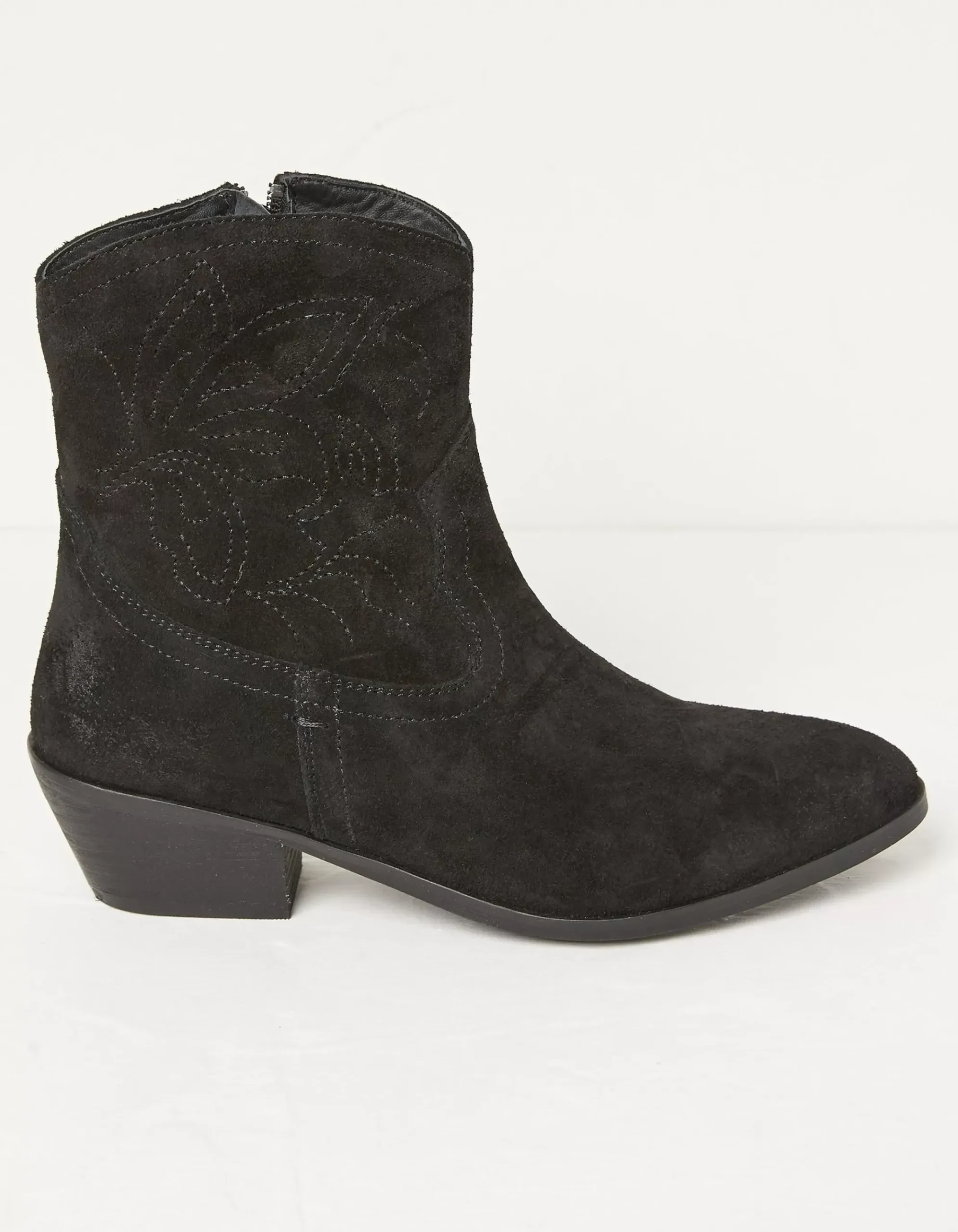 Abilene Western Embroidered Ankle Boot