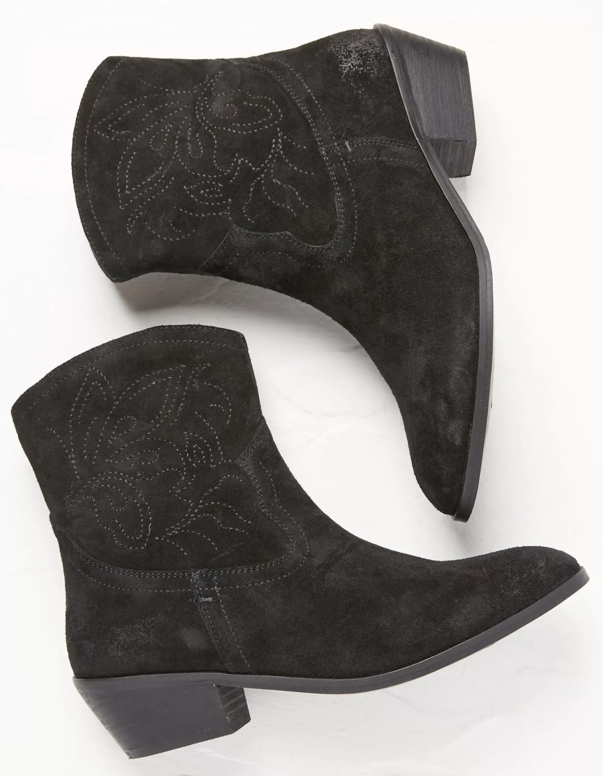 Abilene Western Embroidered Ankle Boot