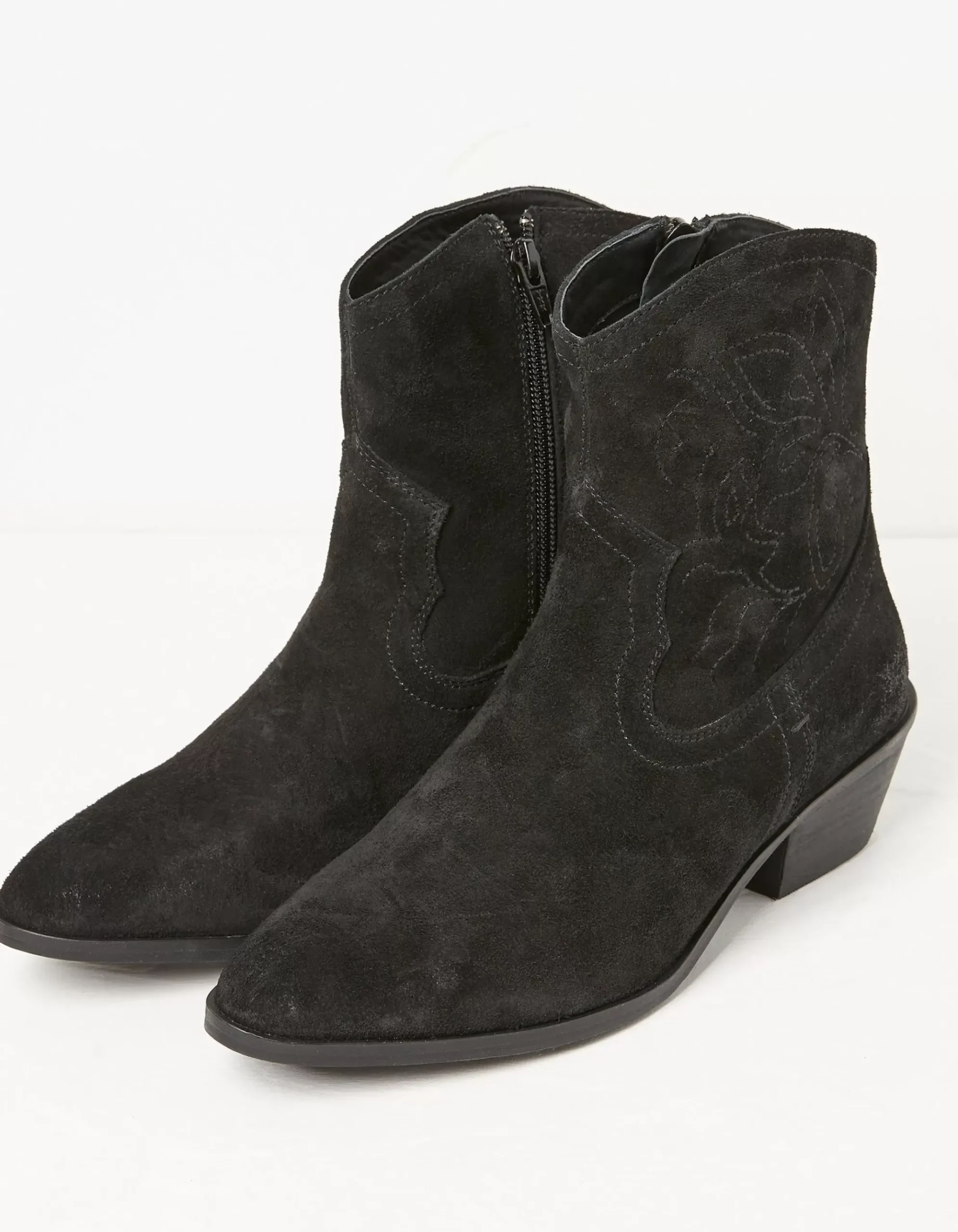 Abilene Western Embroidered Ankle Boot