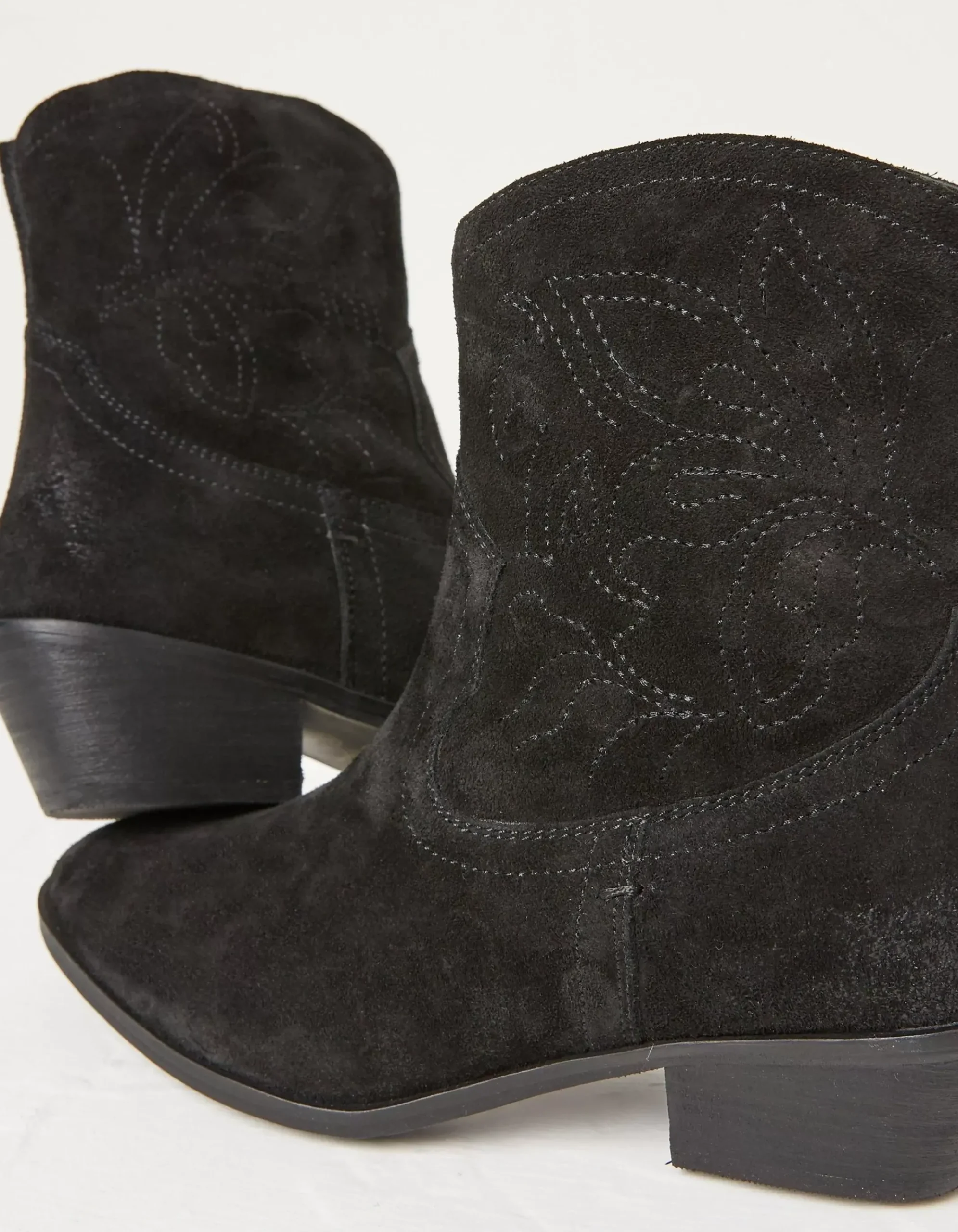 Abilene Western Embroidered Ankle Boot