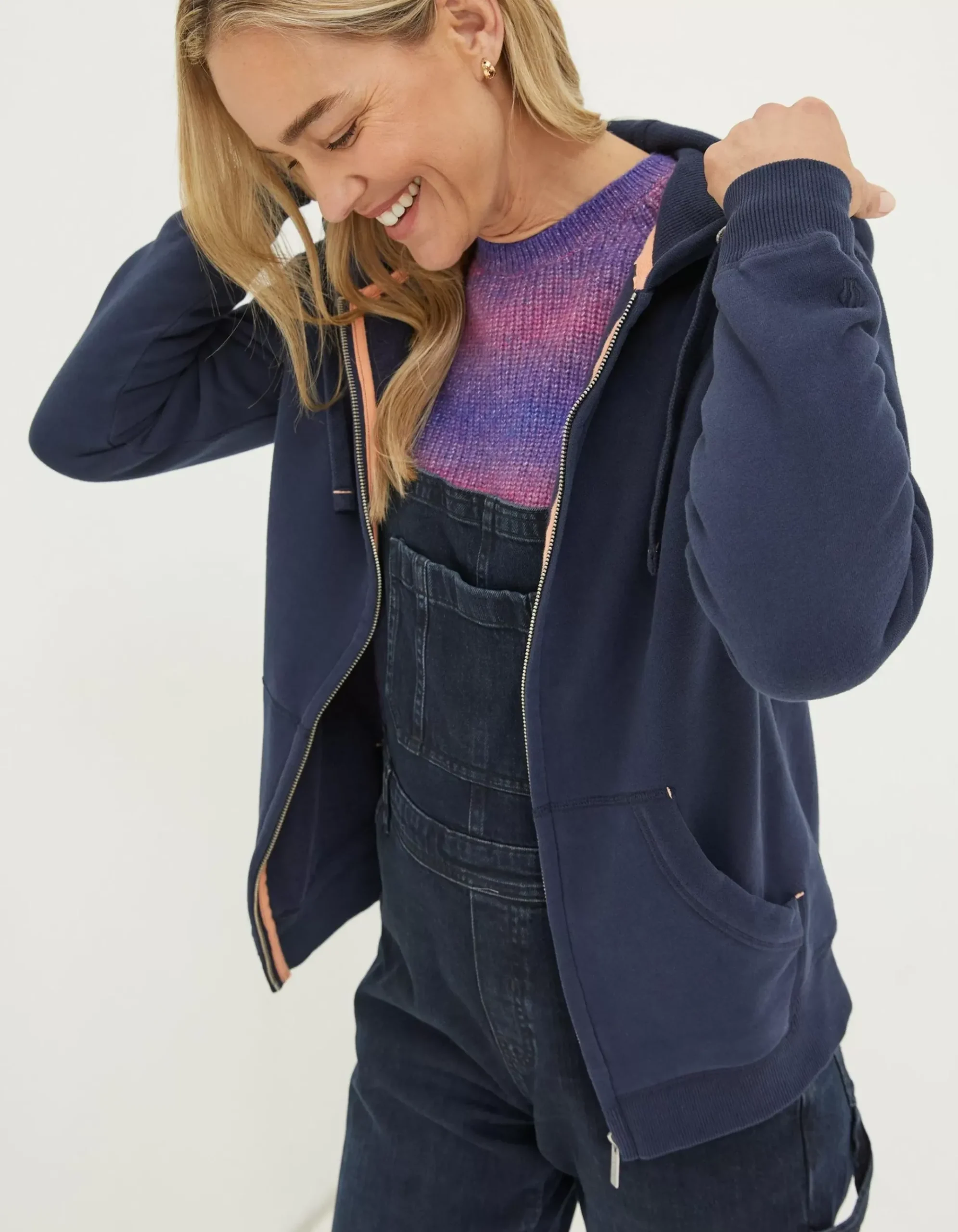 Amy Zip Through Hoodie
