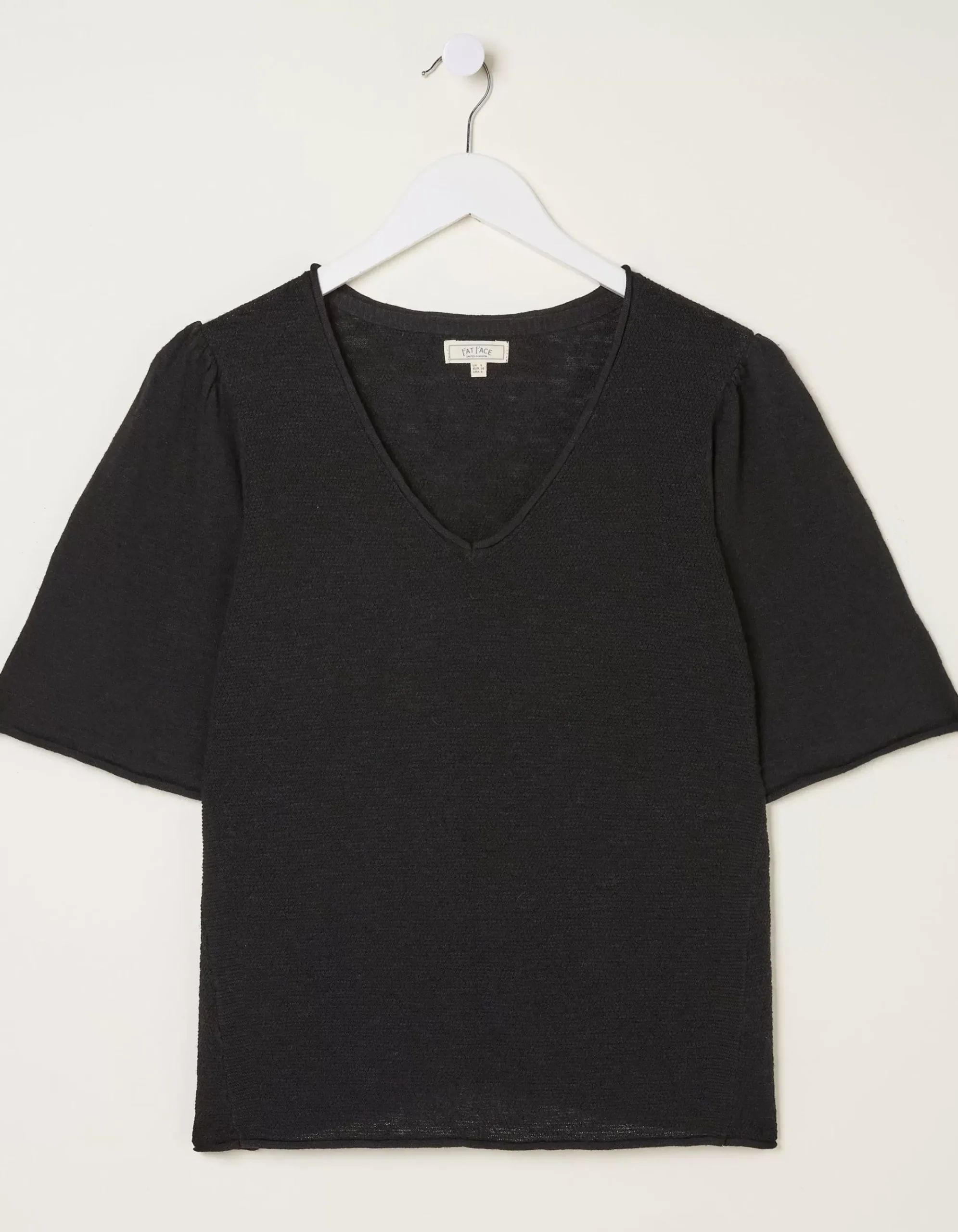 Angela V Neck Knitted Top