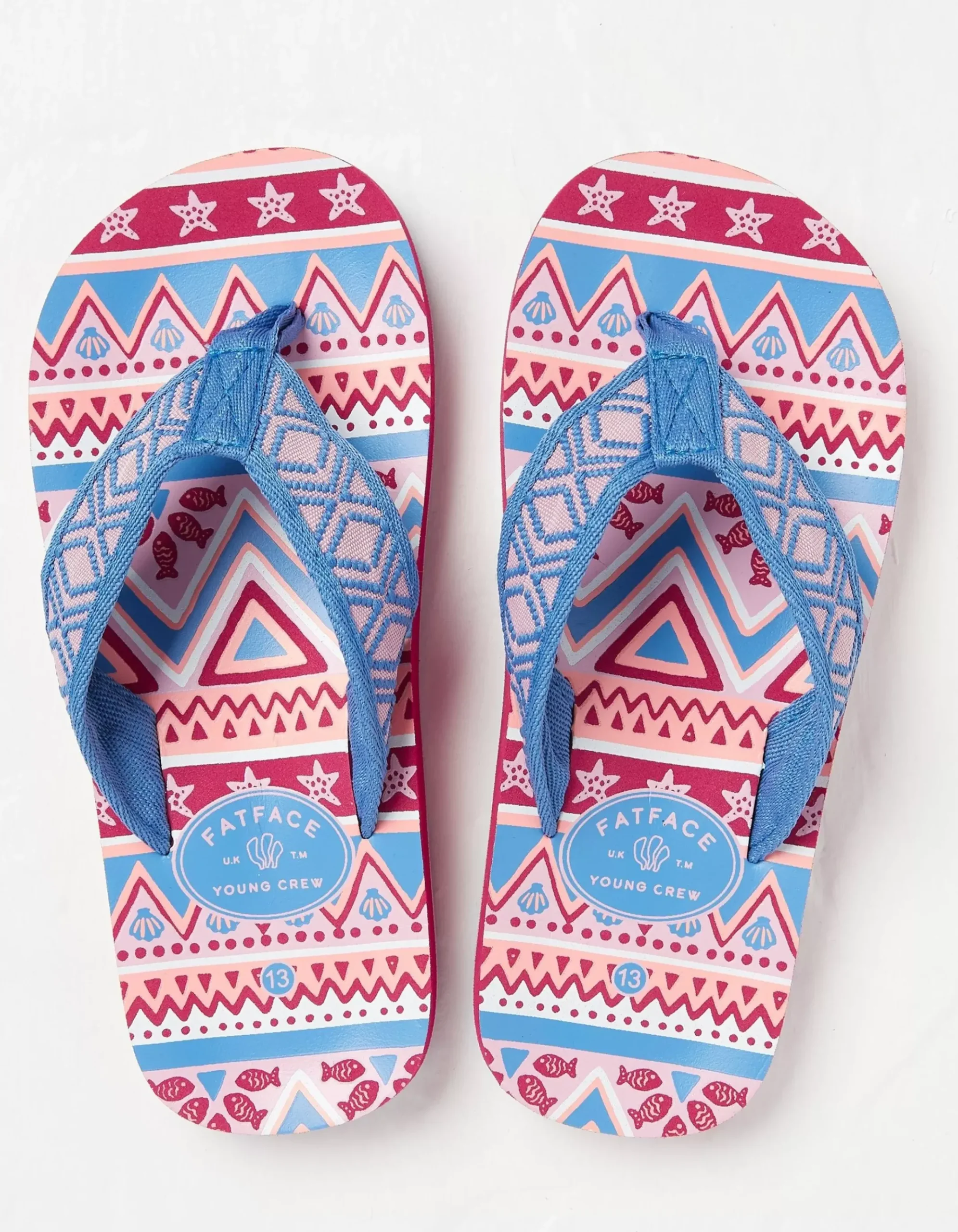 Aztec Flip Flops