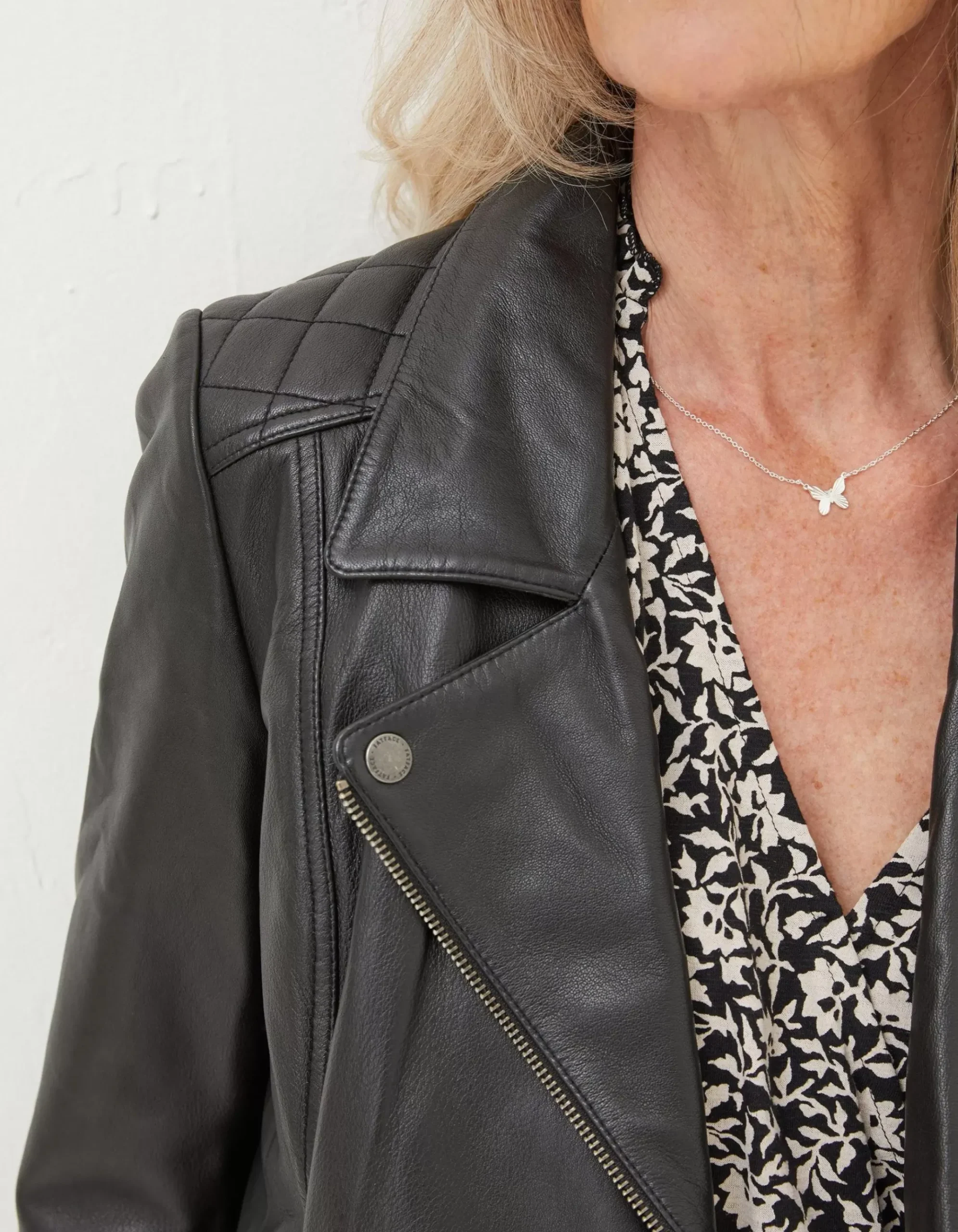 Bethany Quilted Biker Jacket