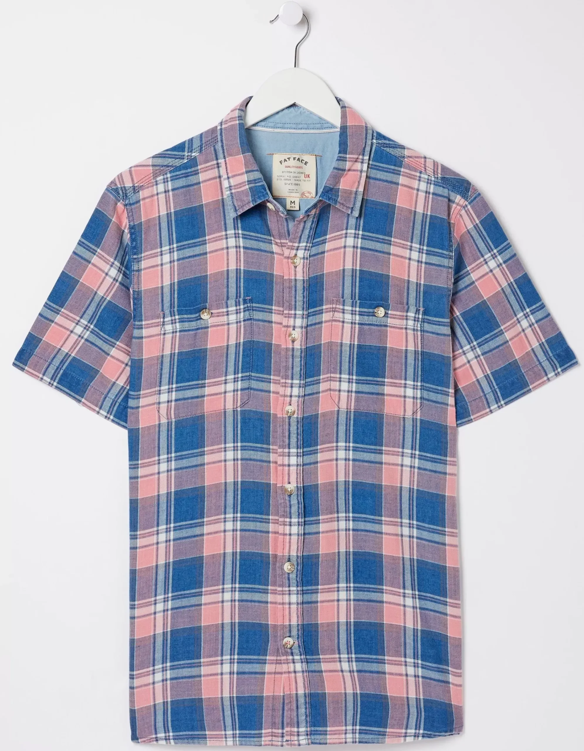 Bodmin Indigo Check Shirt