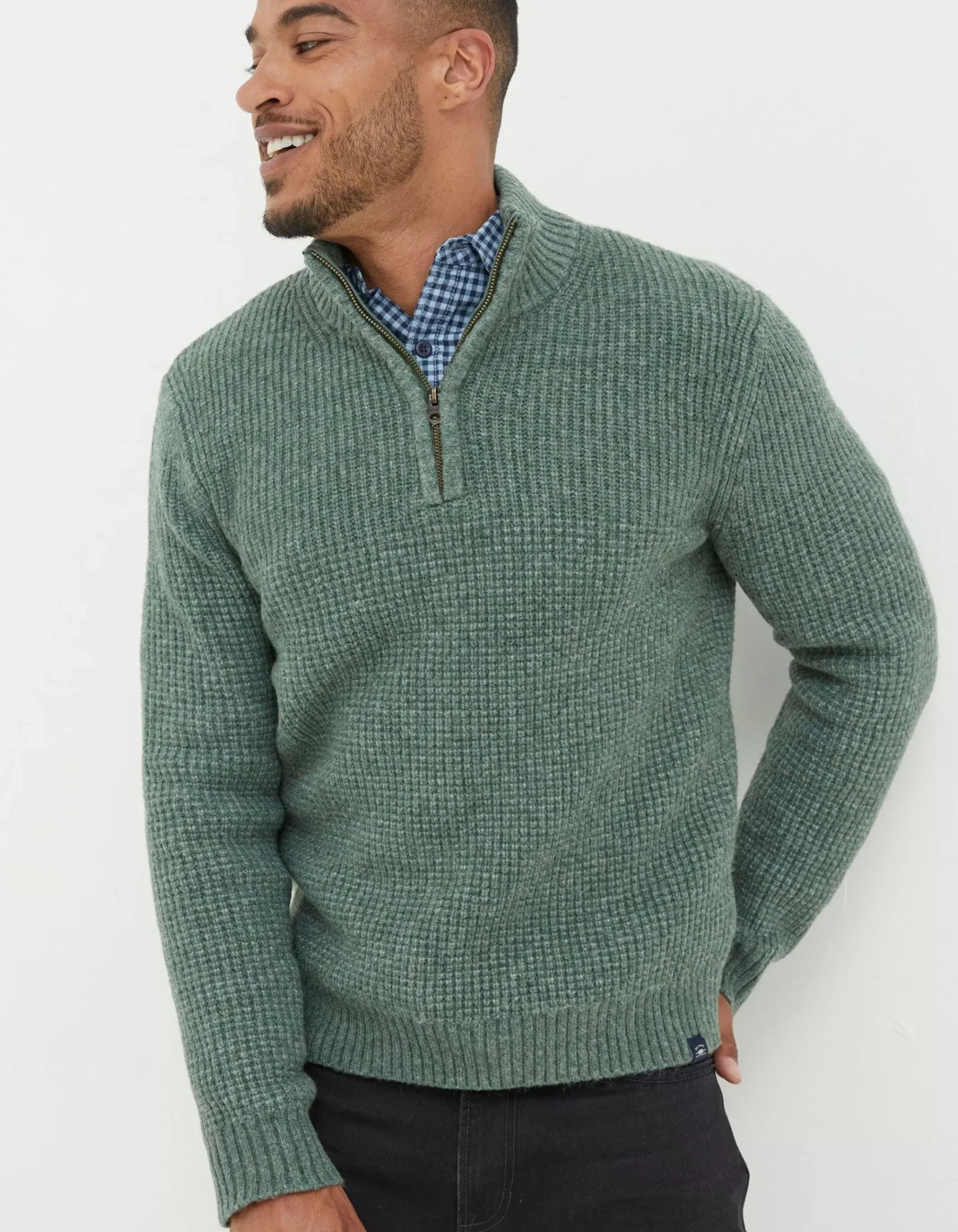 Calder Half Neck Jumper