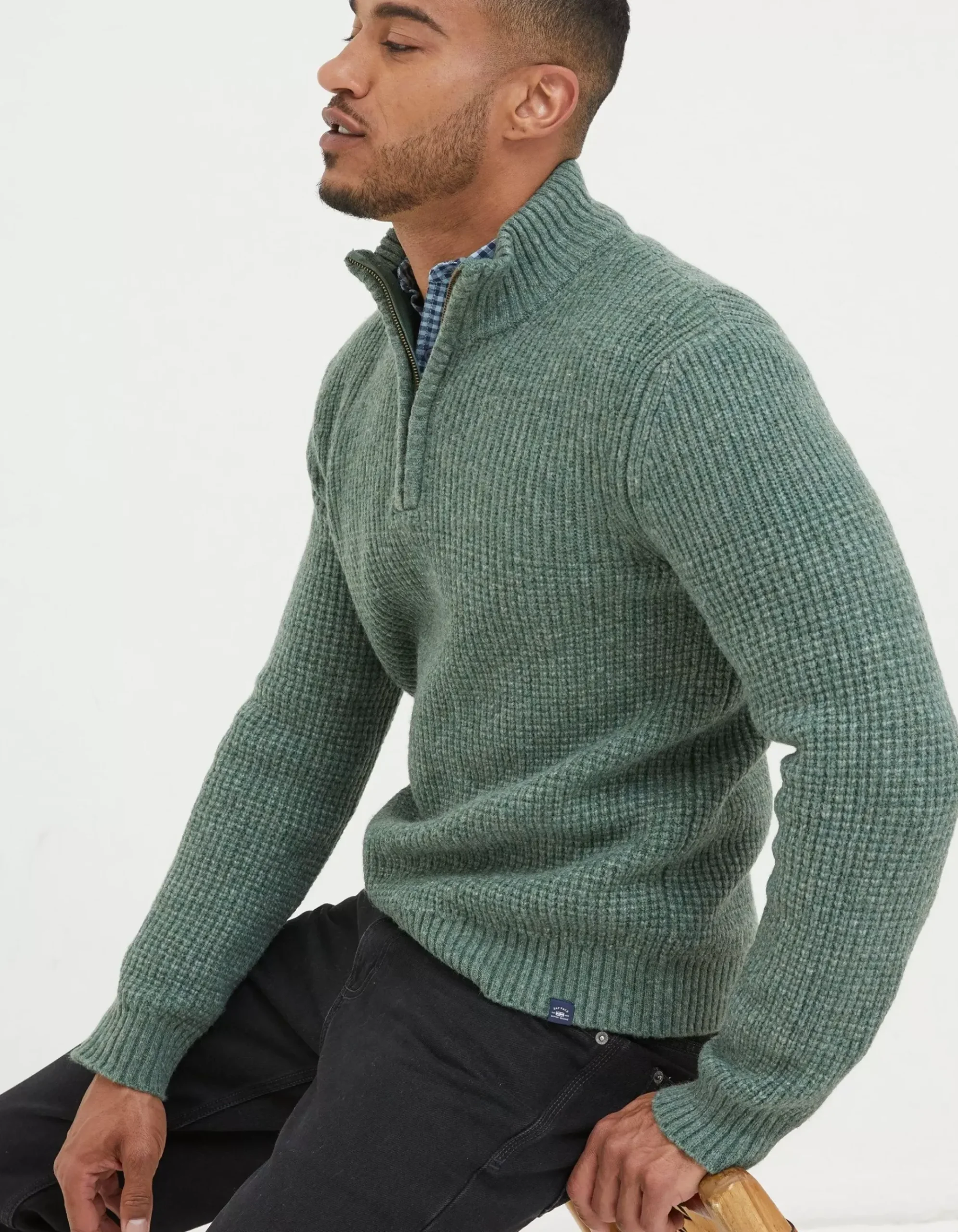 Calder Half Neck Jumper