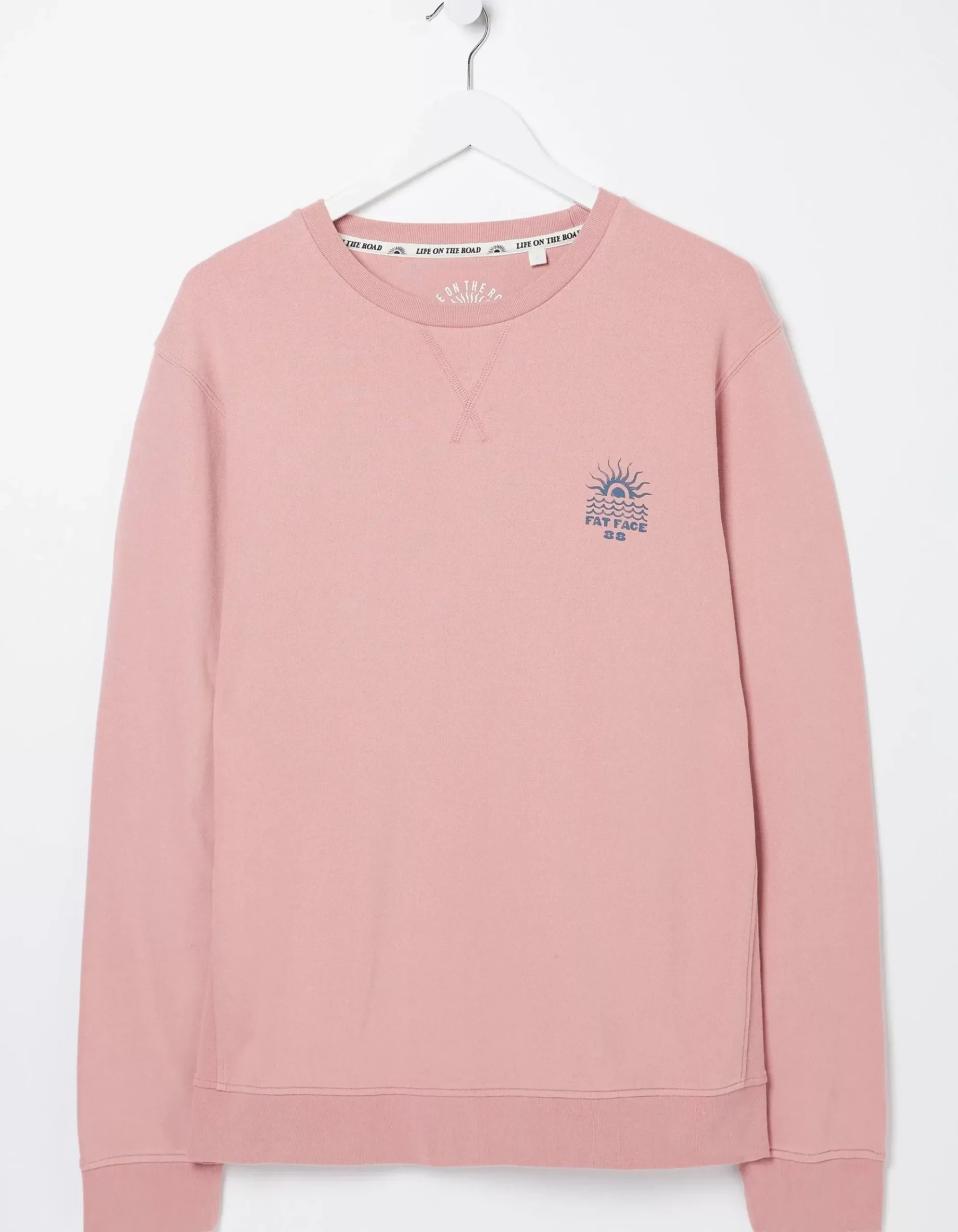 Circle Print Crew Sweatshirt