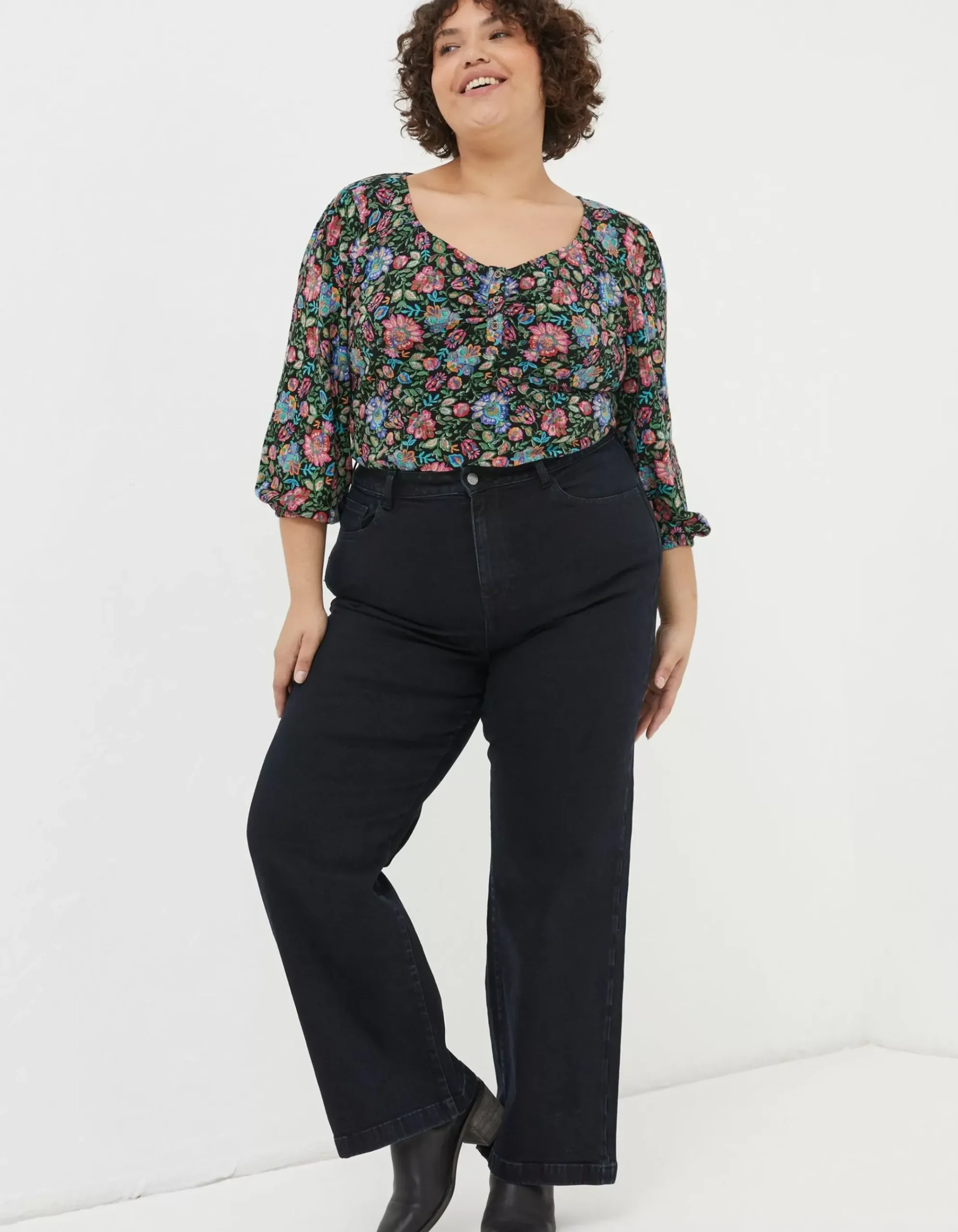 Elise Wide Leg Jeans