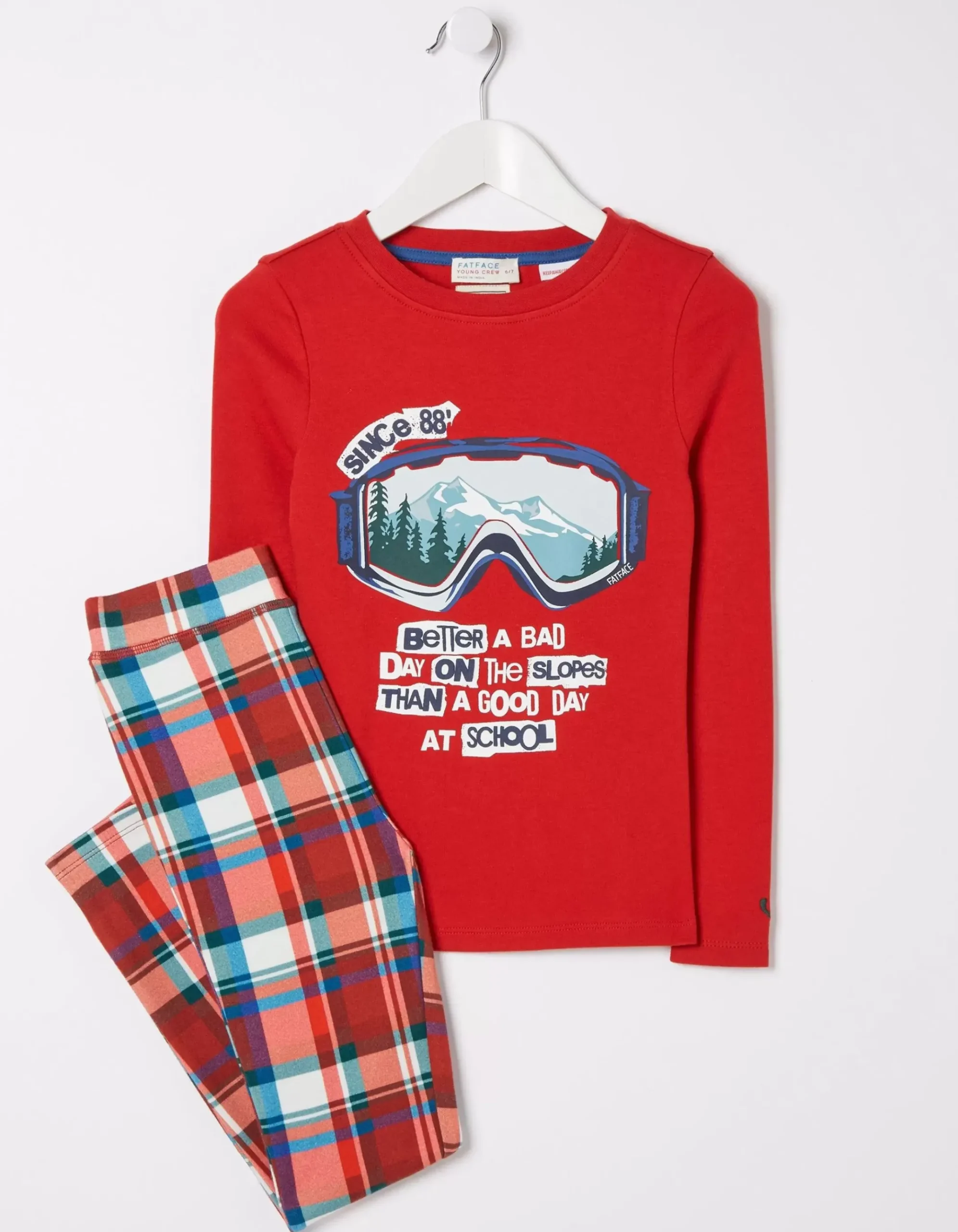 Family Check Snug Pyjama Set