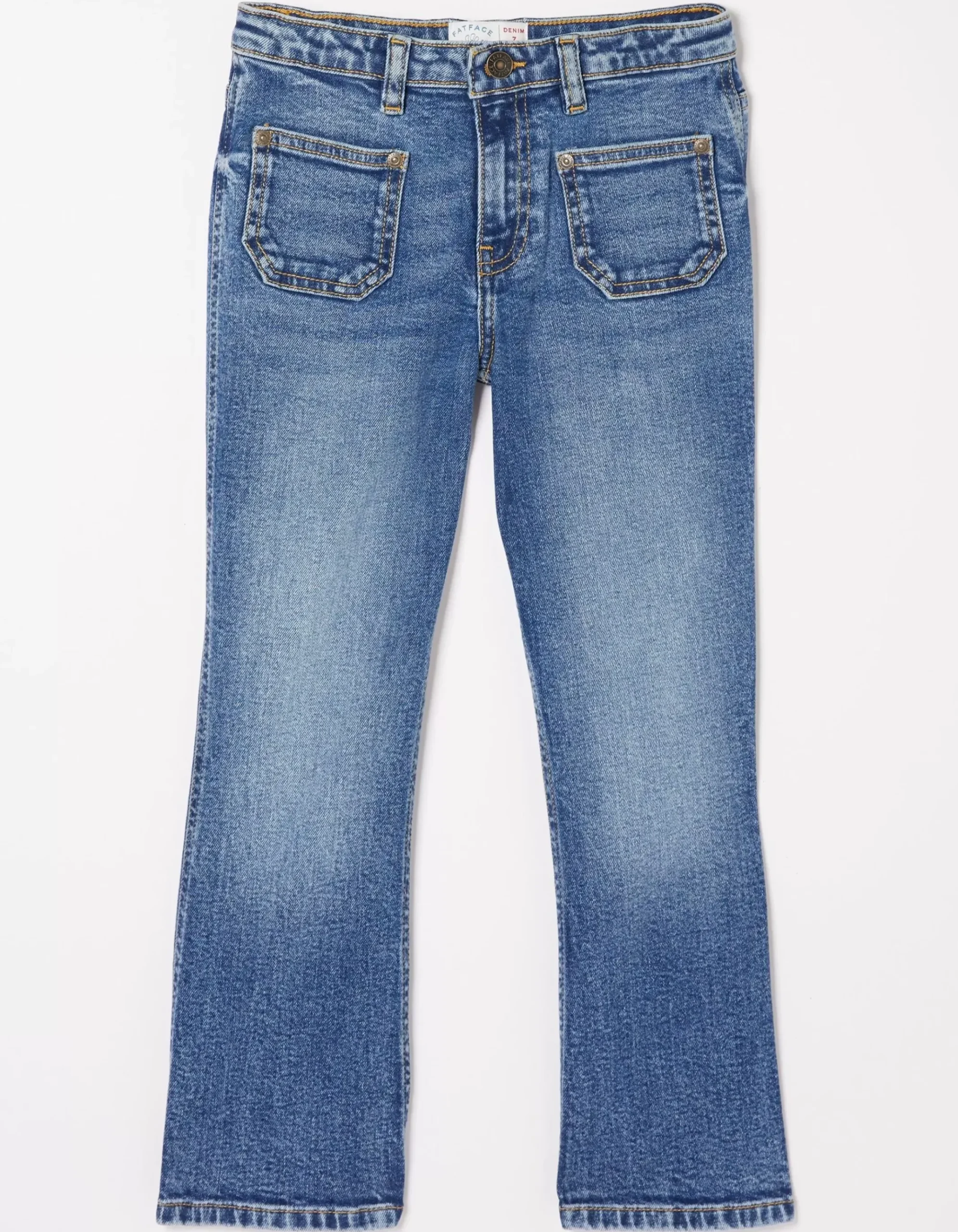 Flared Denim Jeans