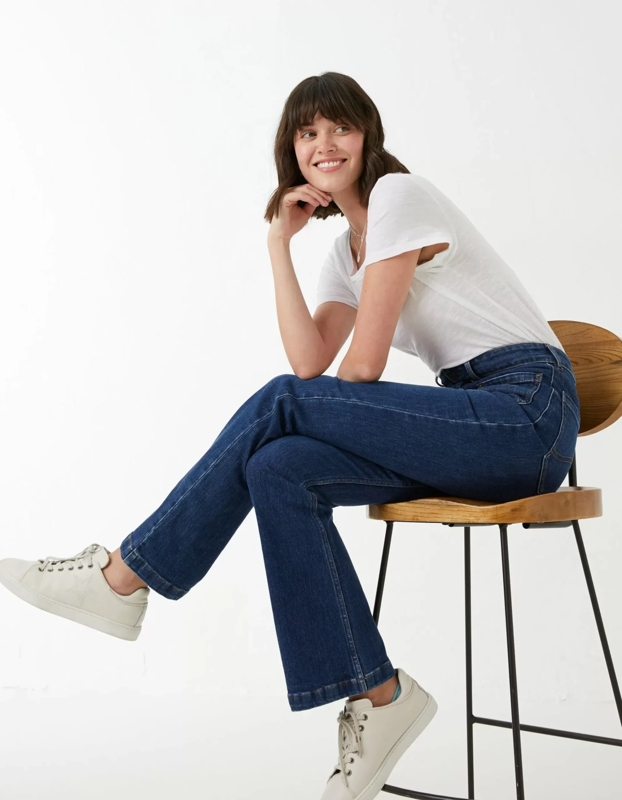 Fly Flare Comfort Stretch Jeans