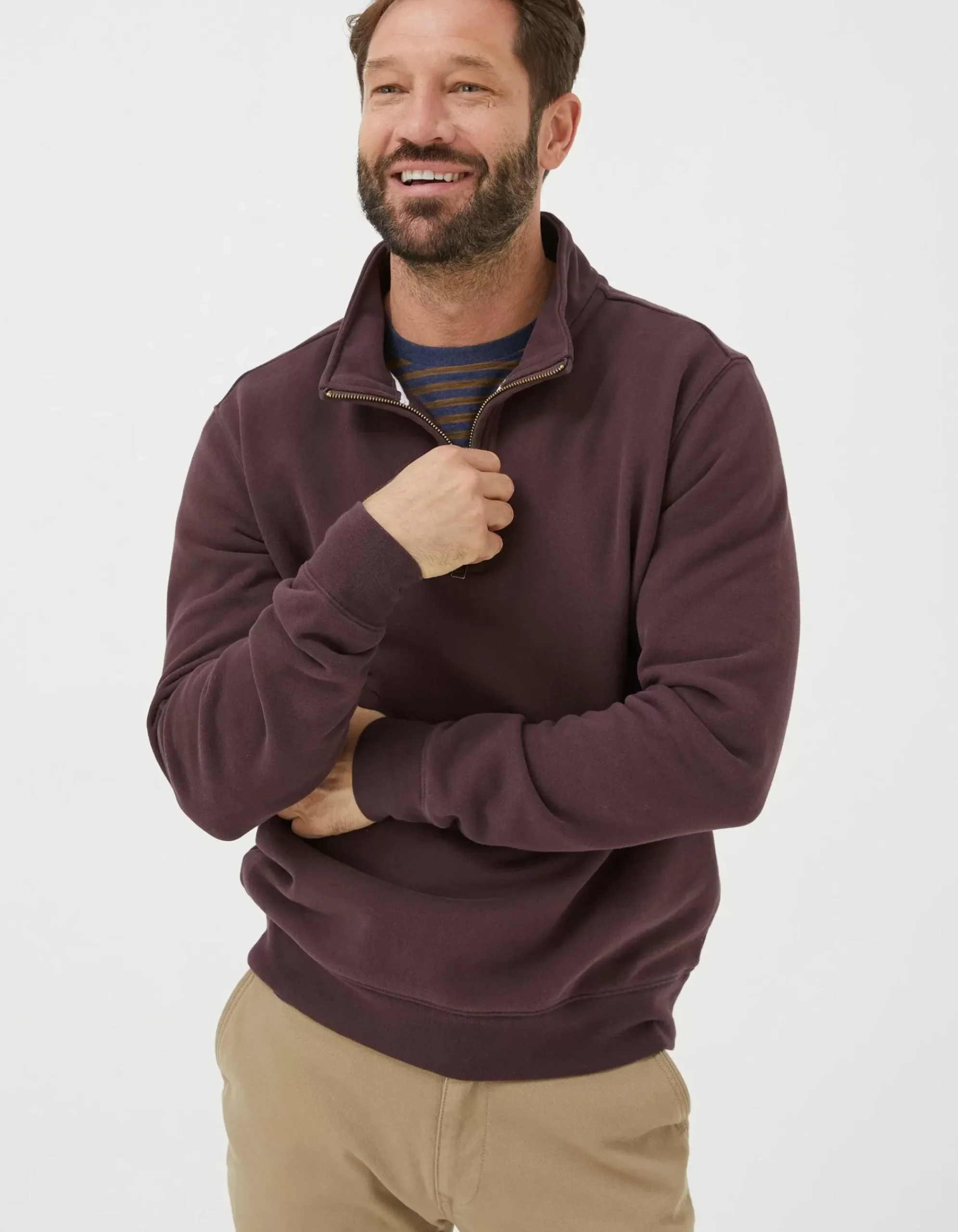 Fowey Half Neck Sweatshirt