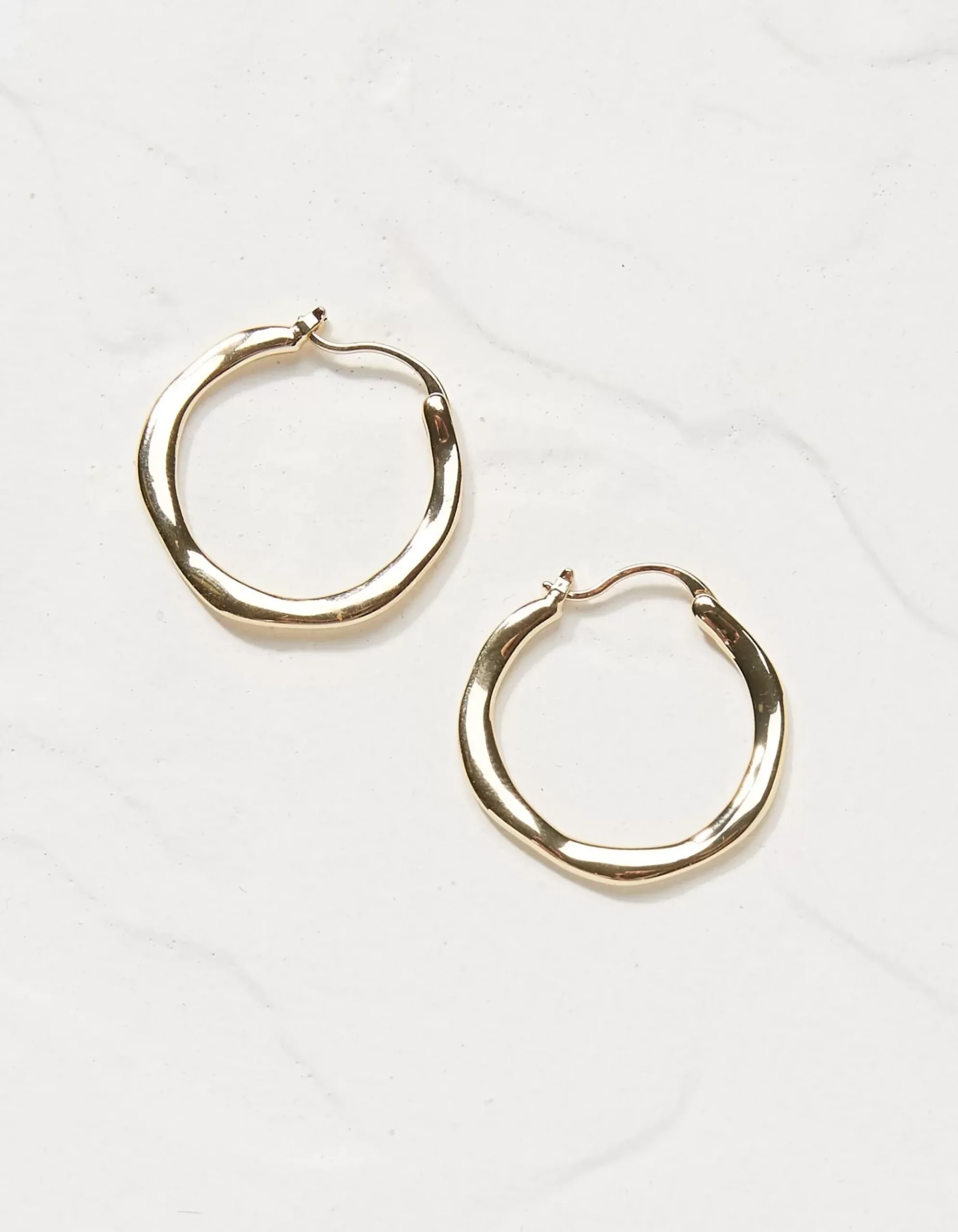 Hammered Hoops