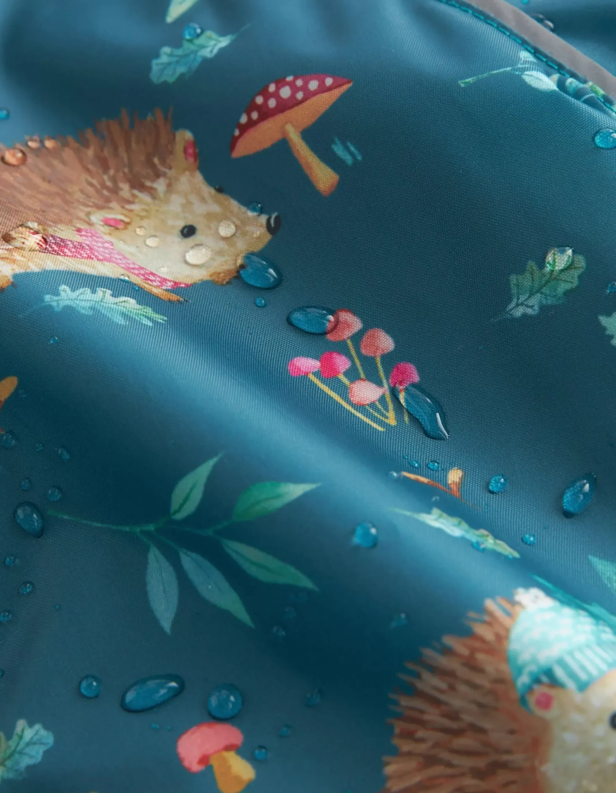 Hedgehog Print Puddlesuit