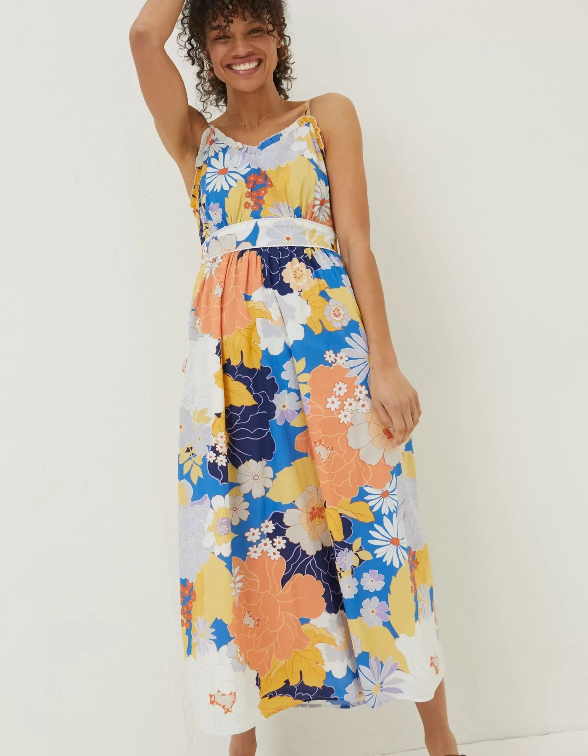 Jayden Coastal Midi Dress