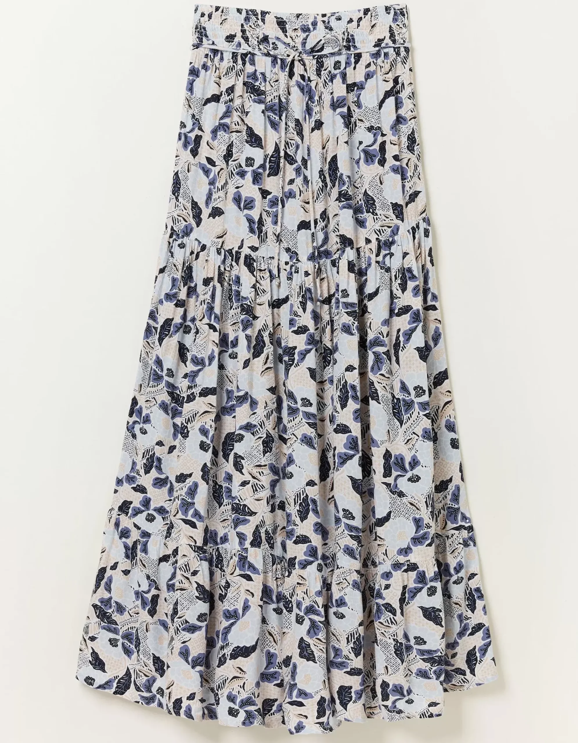 Jayla Batik Flower Maxi Skirt