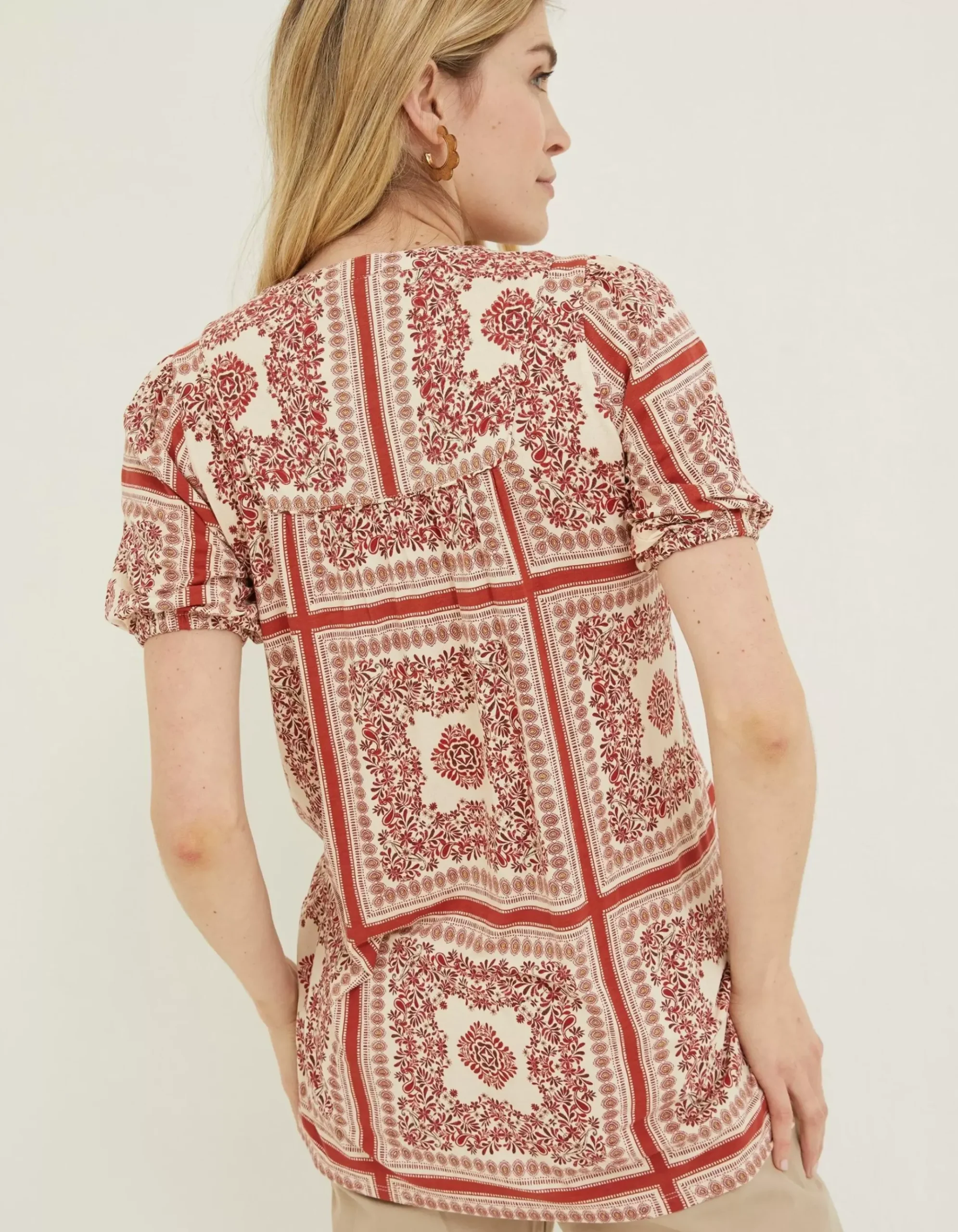 Lou Bandana Tunic Top