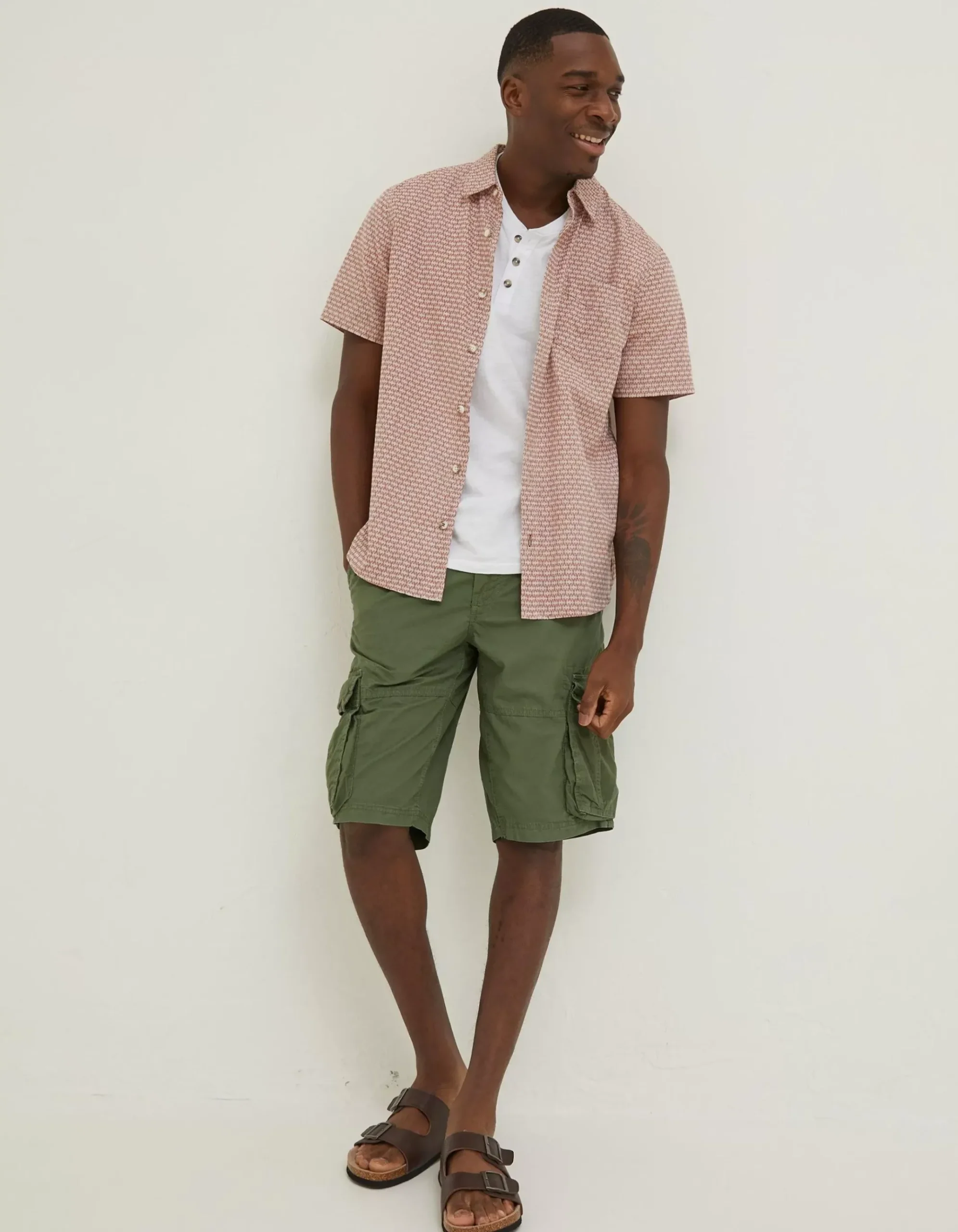 Mini Geo Print Shirt