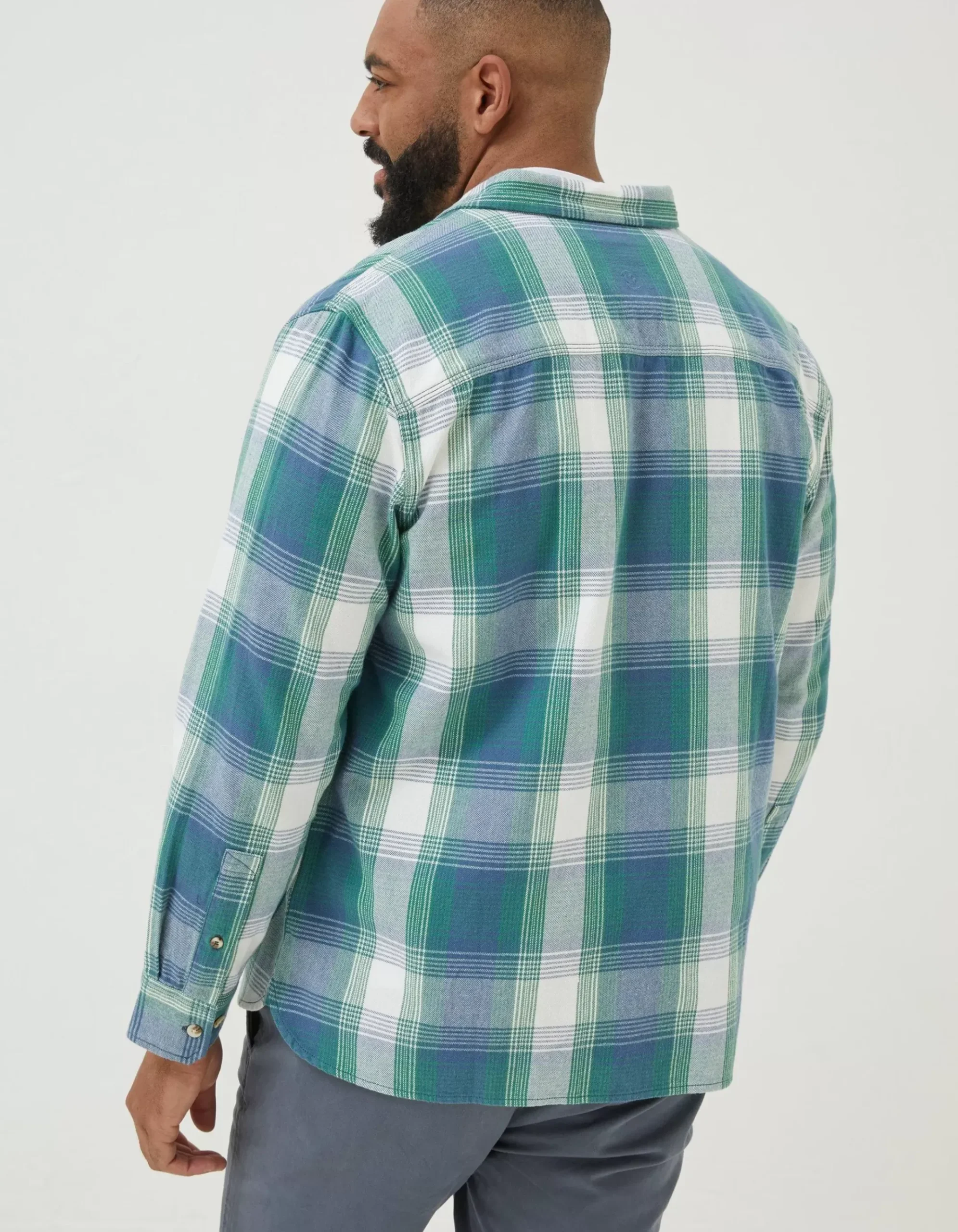 Ombre Check Shirt
