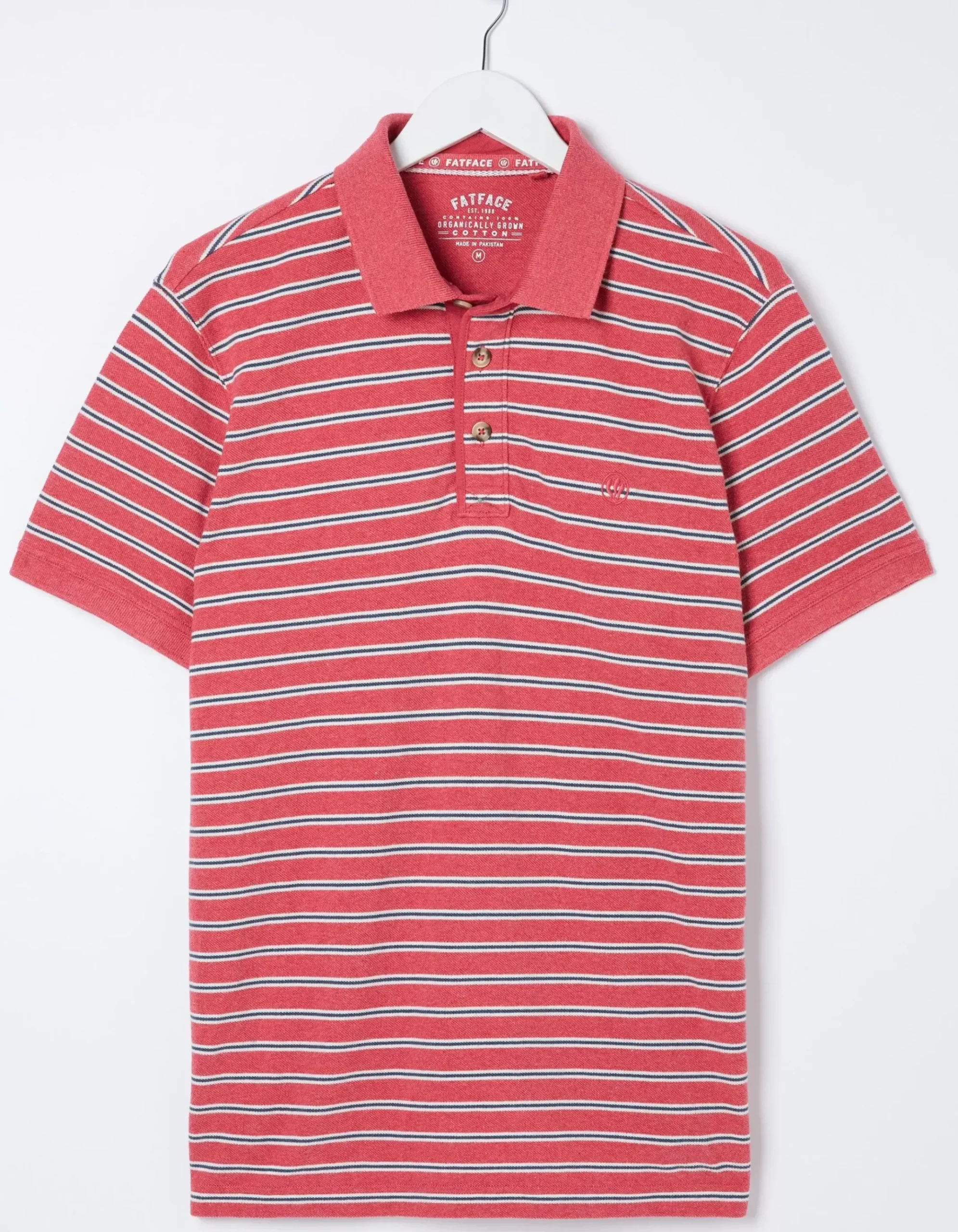 Organic Cotton Stripe Polo