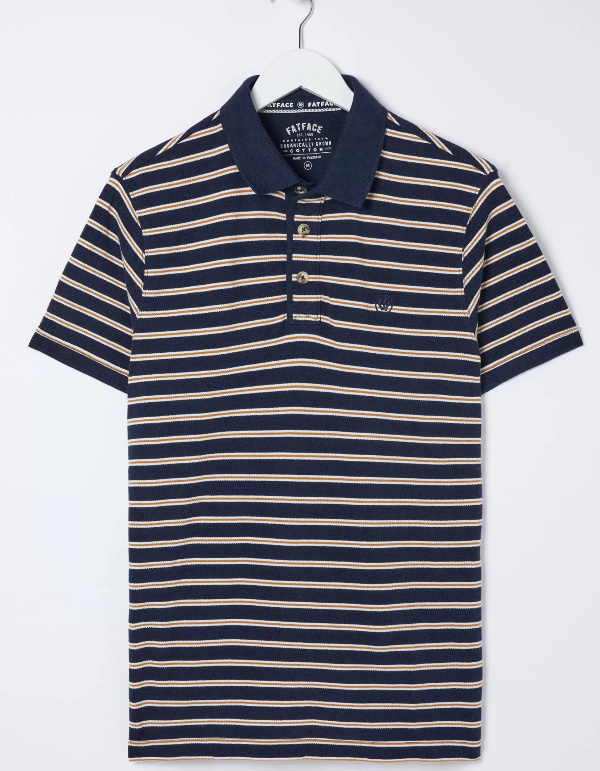 Organic Cotton Stripe Polo
