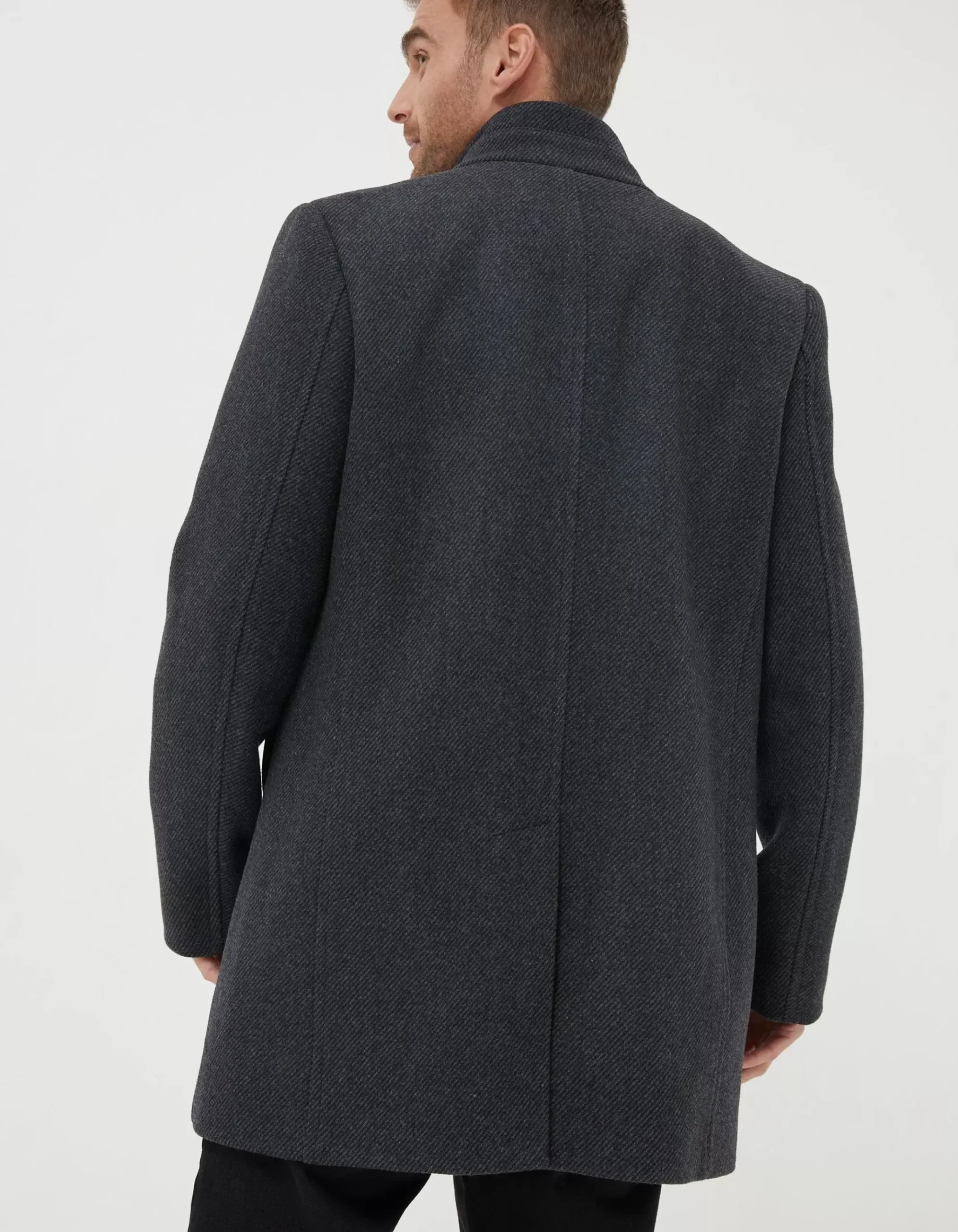Pendeen Wool Blend Overcoat