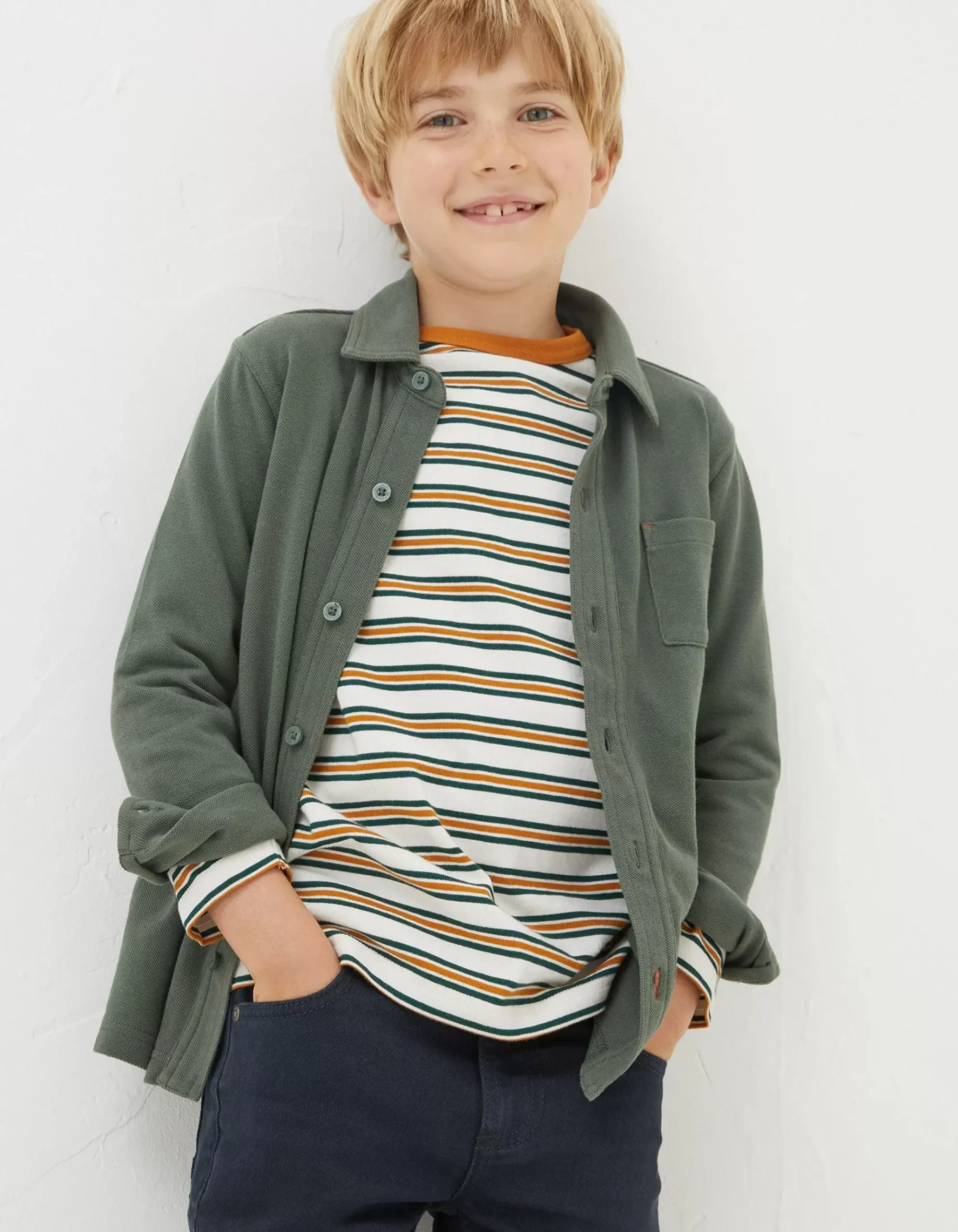 Pique Long Sleeve Shirt