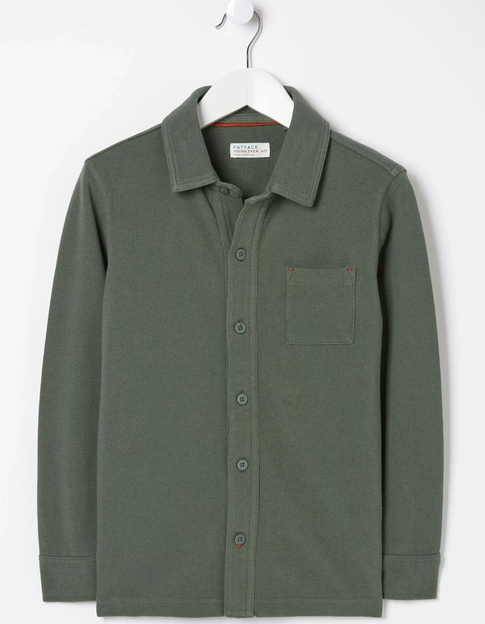 Pique Long Sleeve Shirt