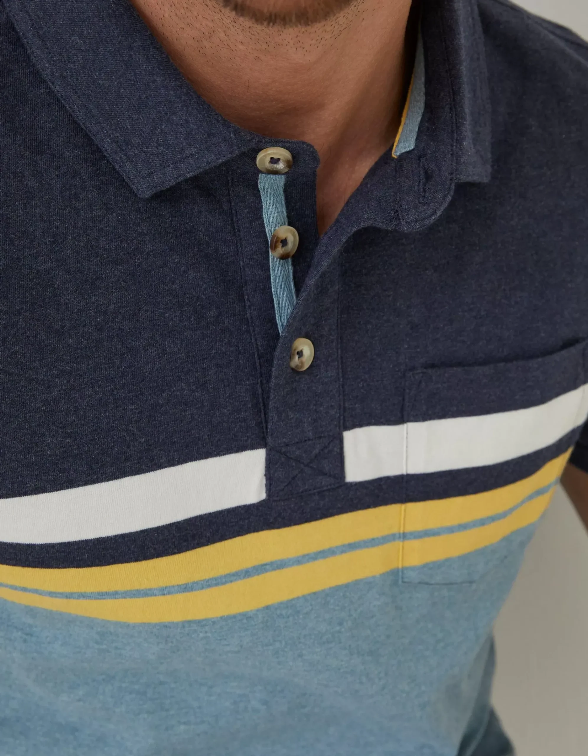 Sandford Chest Stripe Polo