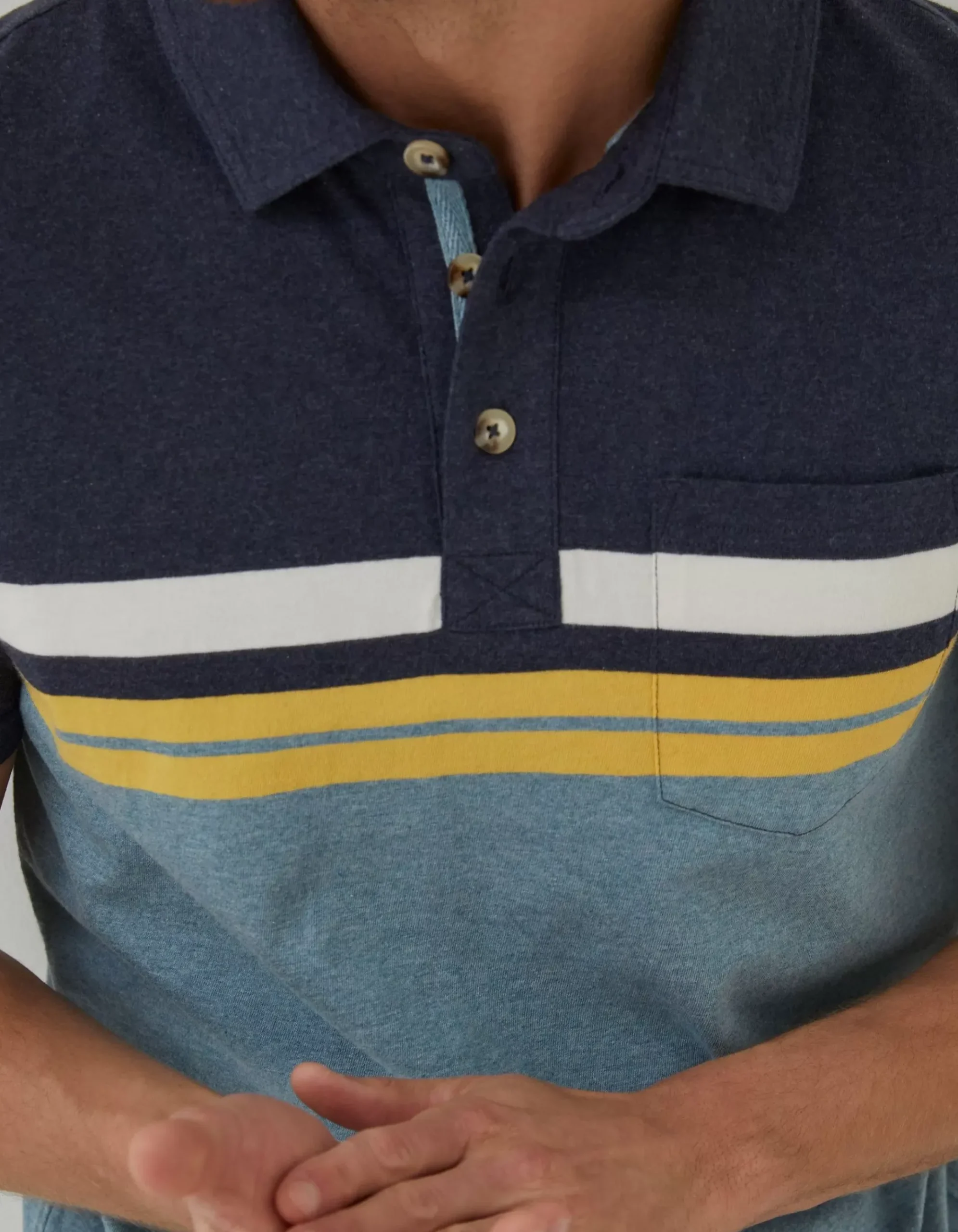 Sandford Chest Stripe Polo