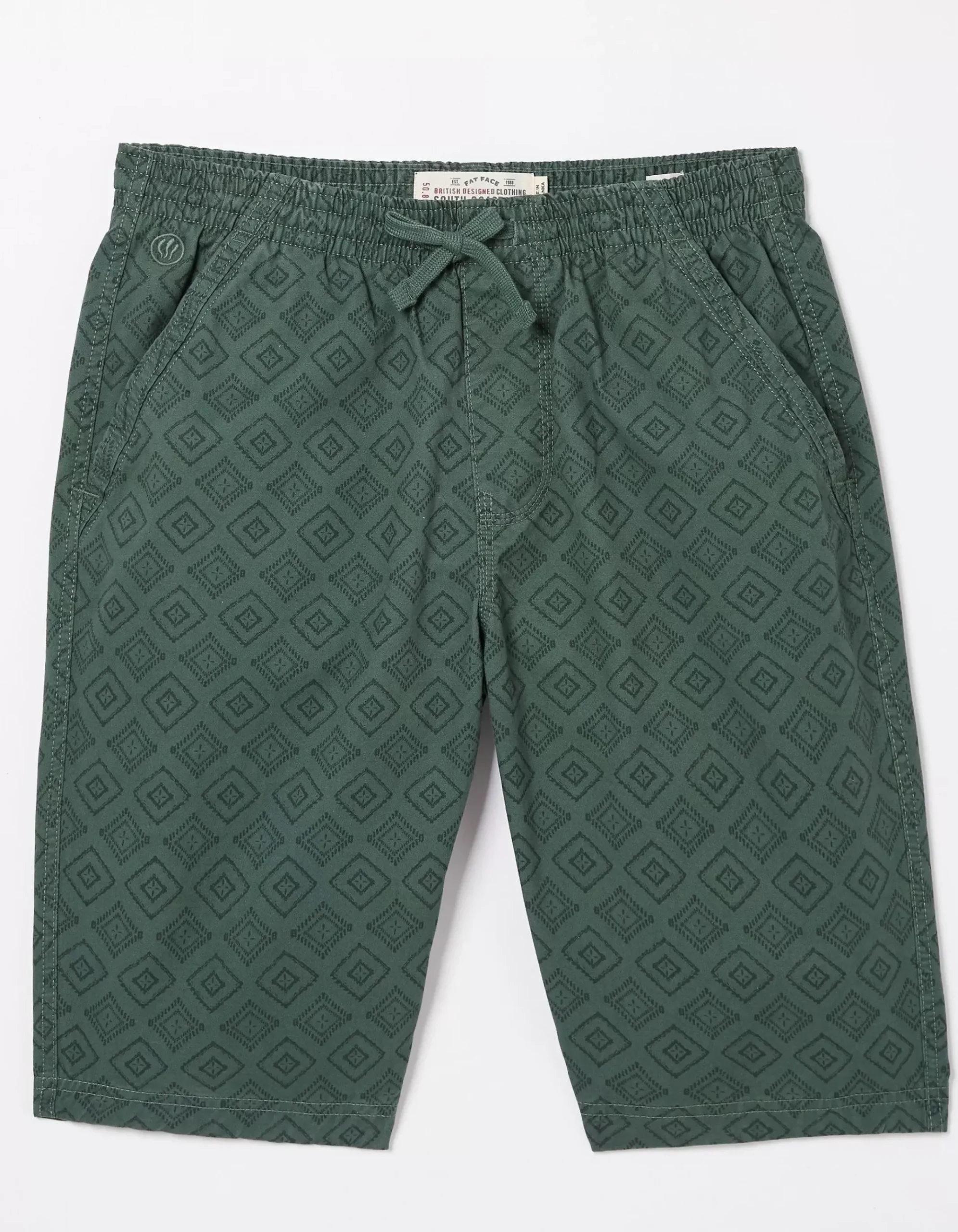 Seaton Tile Print Shorts