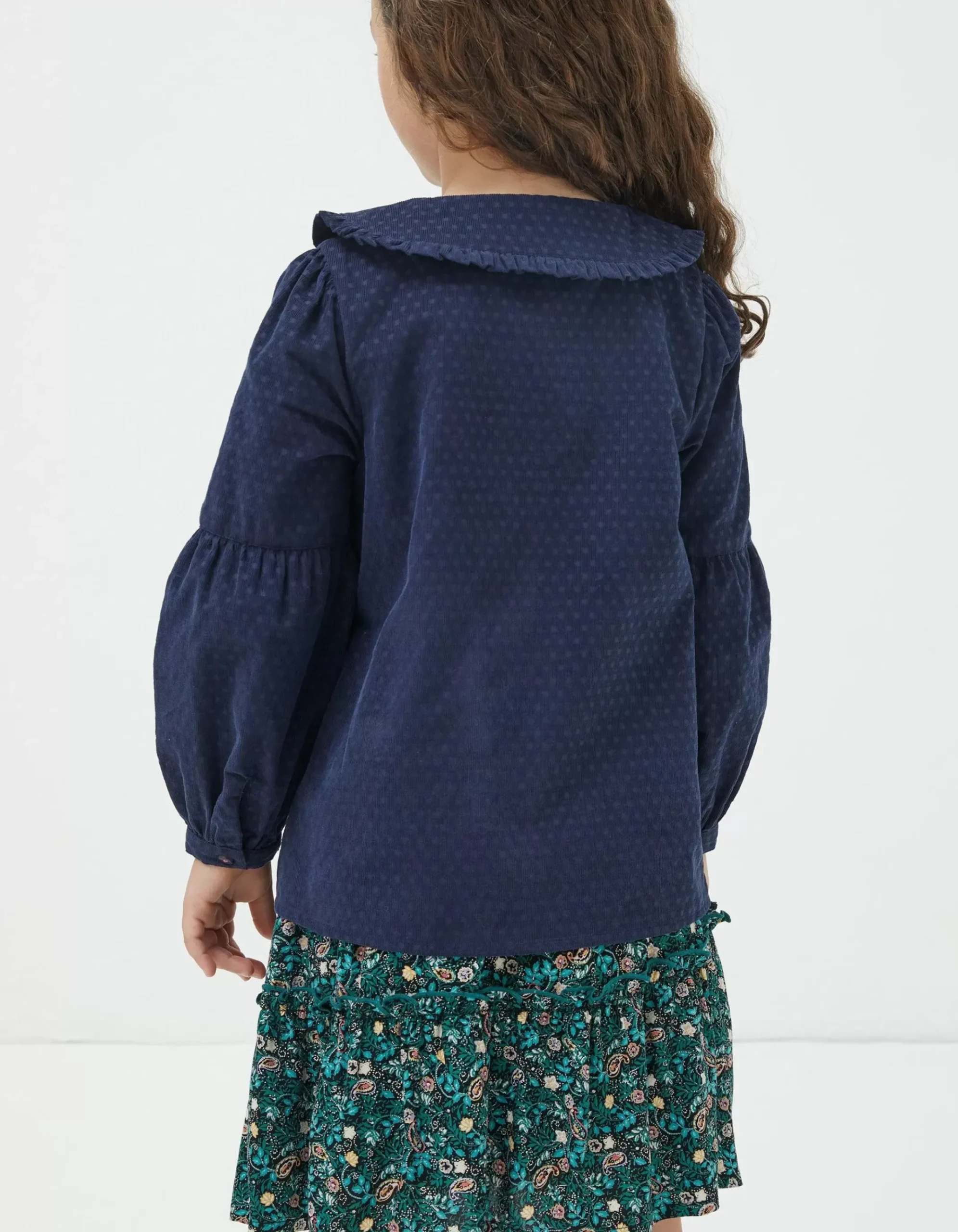 Spot Cord Blouse