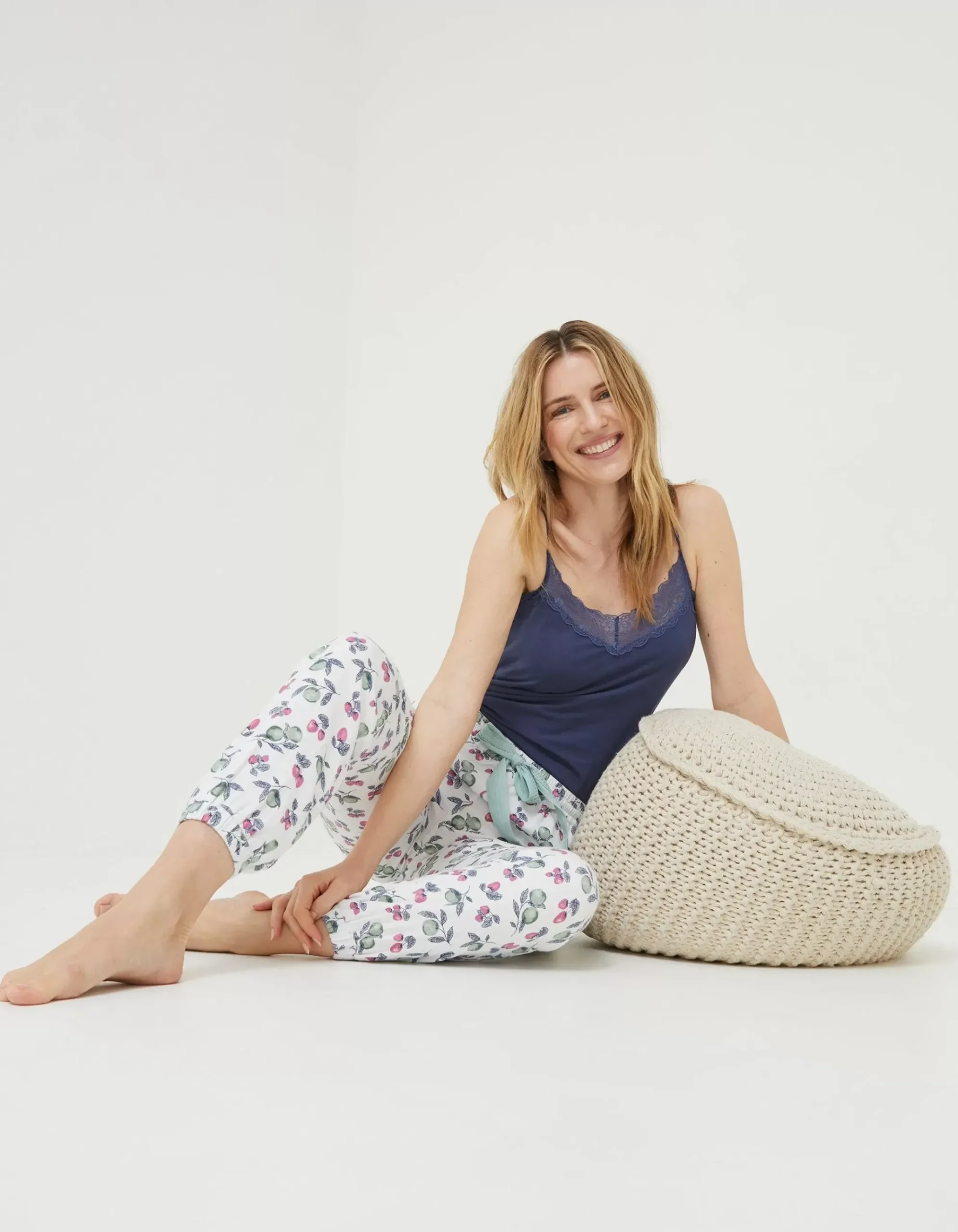 Strawberry Cuffed Pants