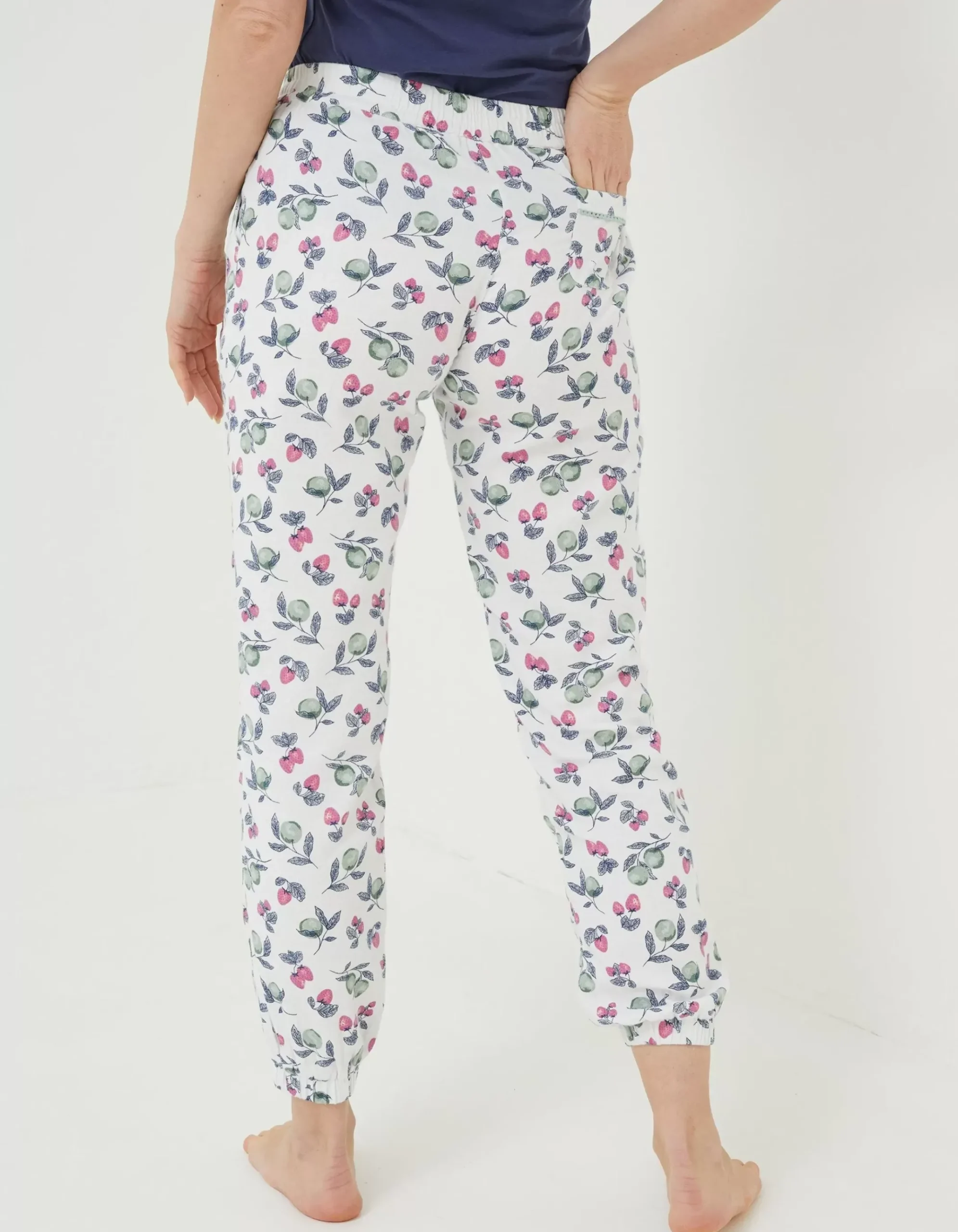 Strawberry Cuffed Pants