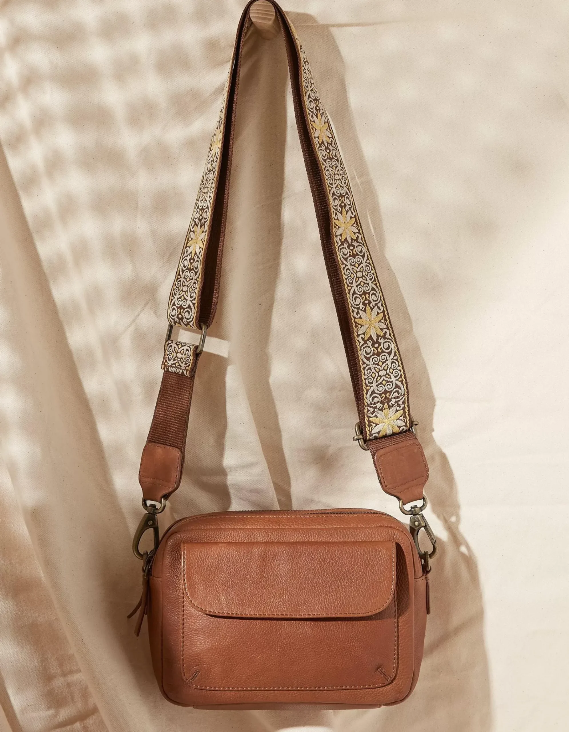 The Oslo Camera Bag Ornate Strap